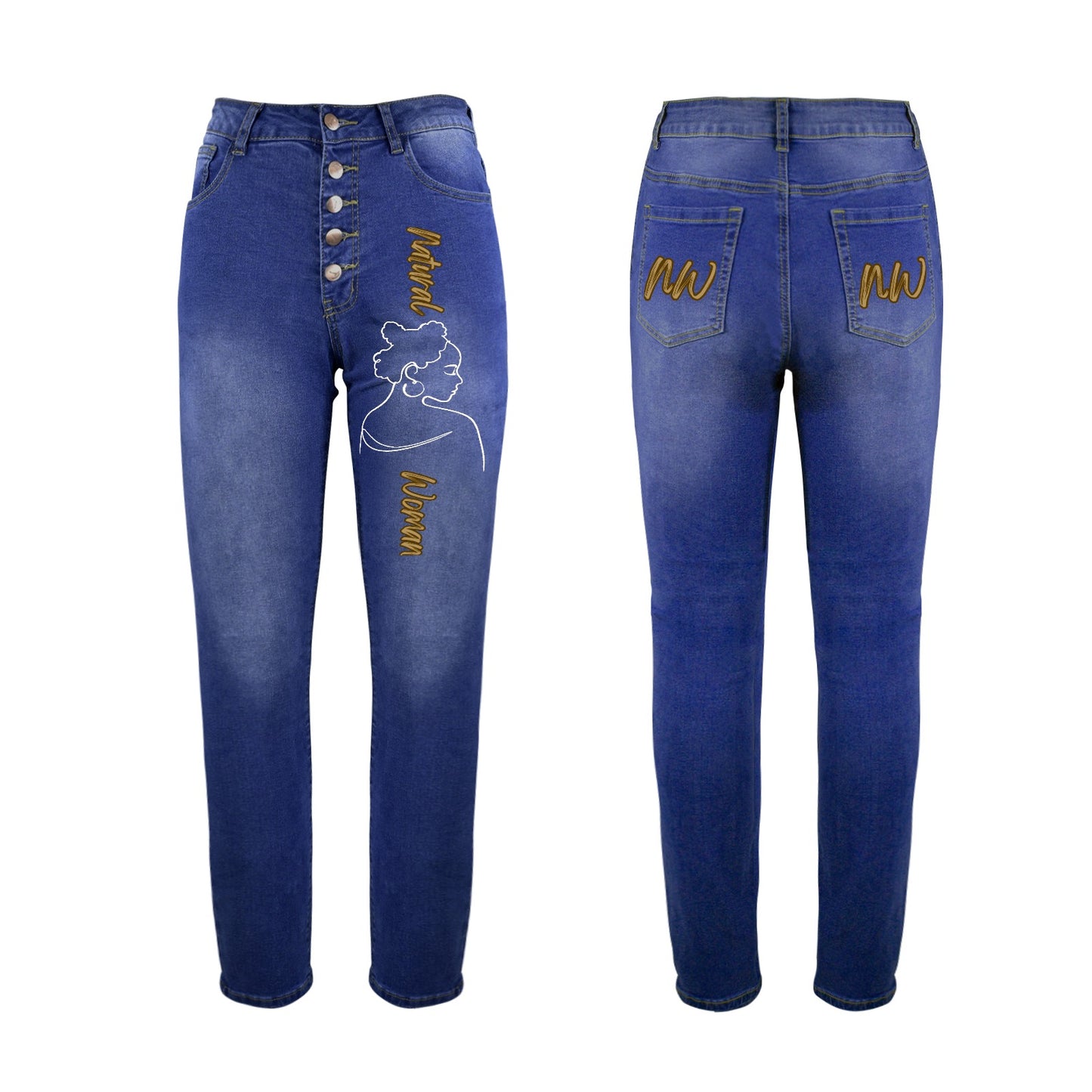 Natural Woman TWISTS (WL) Crafted Women's Denim Jeans