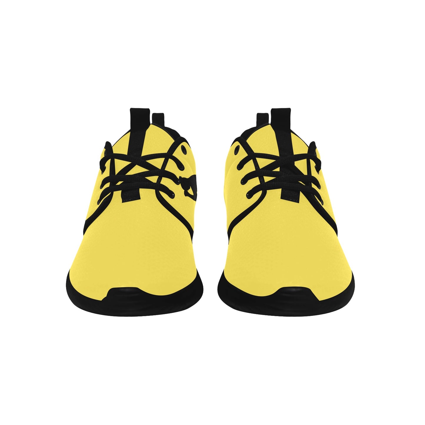 Natural Woman PRAY (BL) YELLOW w/ Black Sole Sneakers