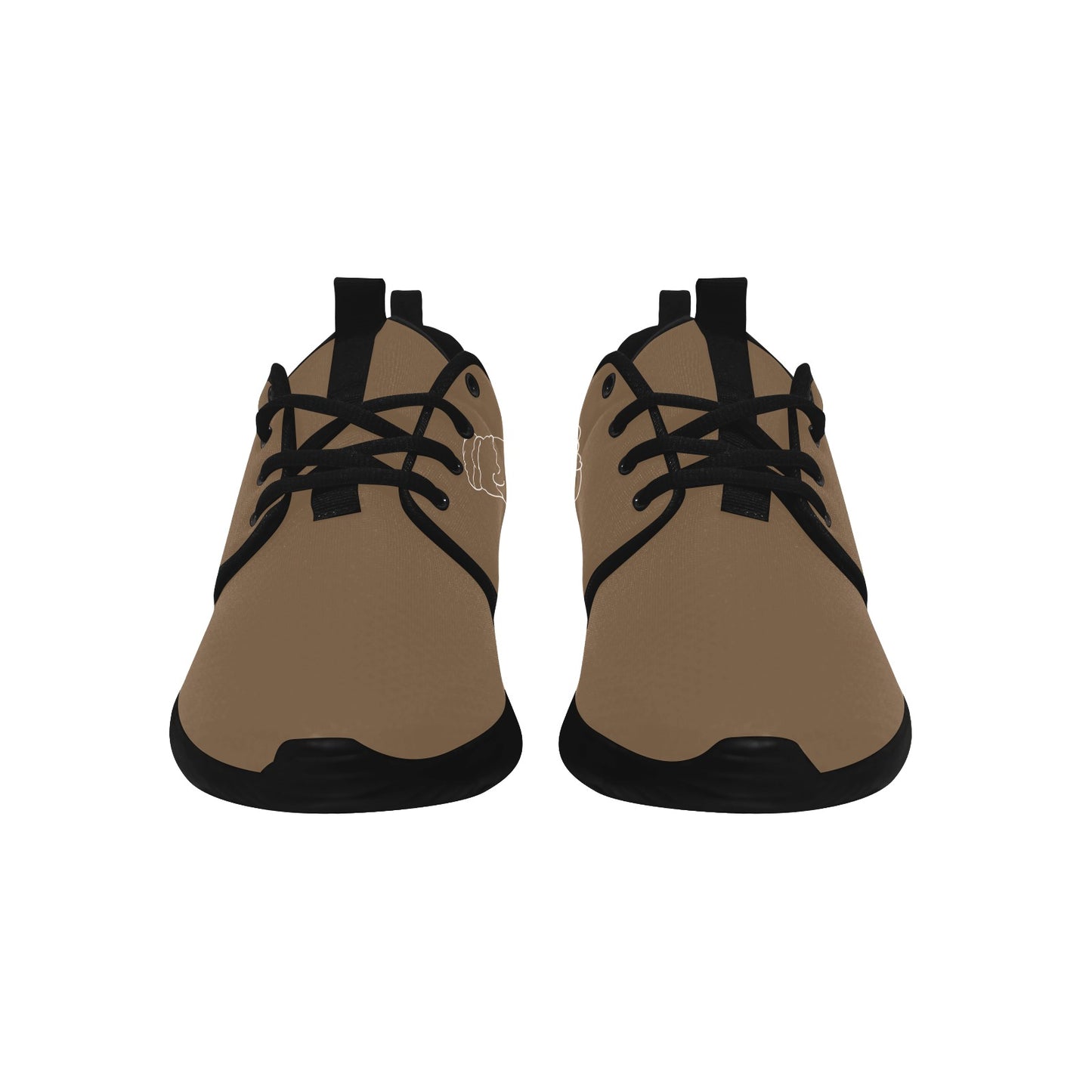 Natural Woman MIXED (WL) BROWN w/ Black Sole Sneakers