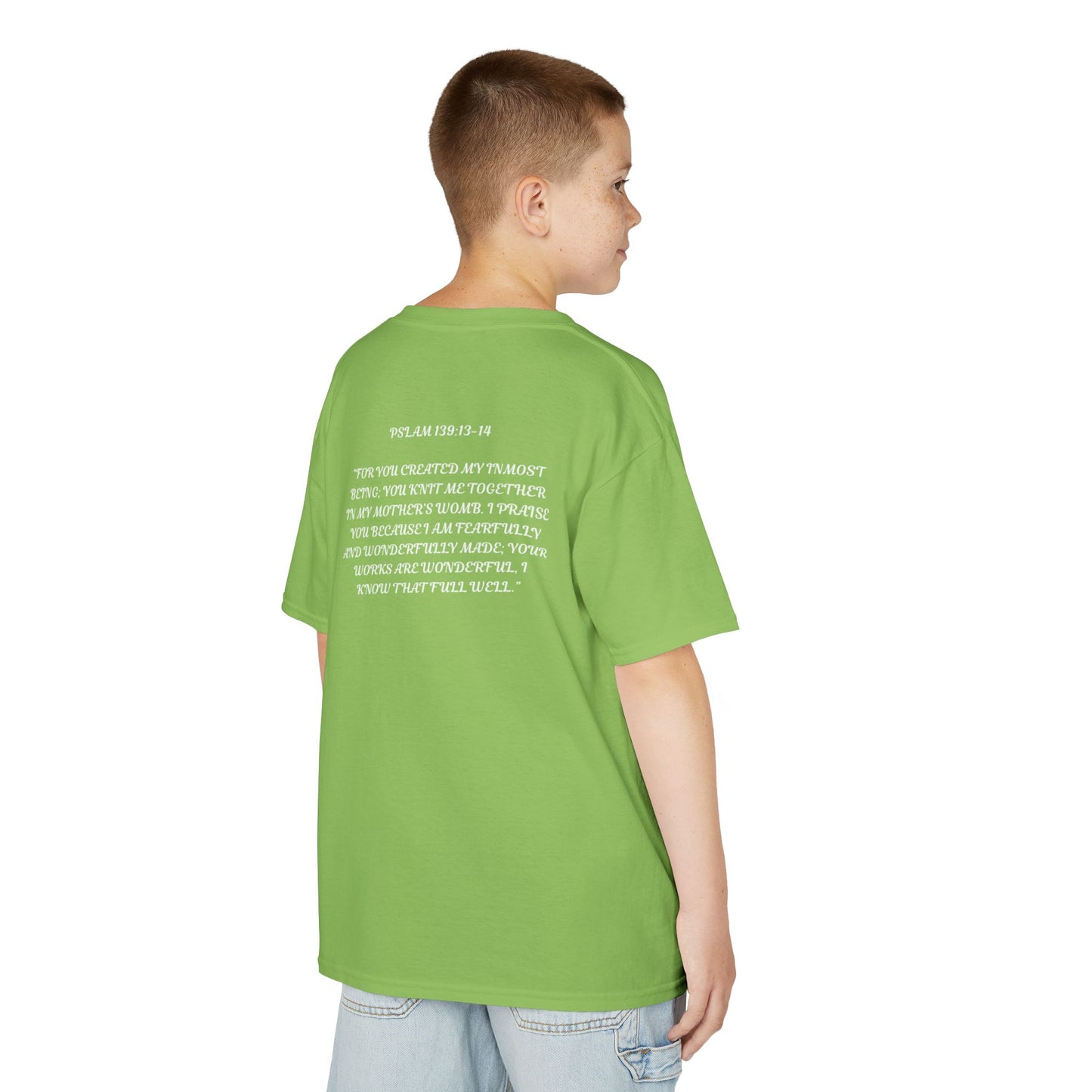 Kingdom Kids T-Shirt: Psalm 139:13-14