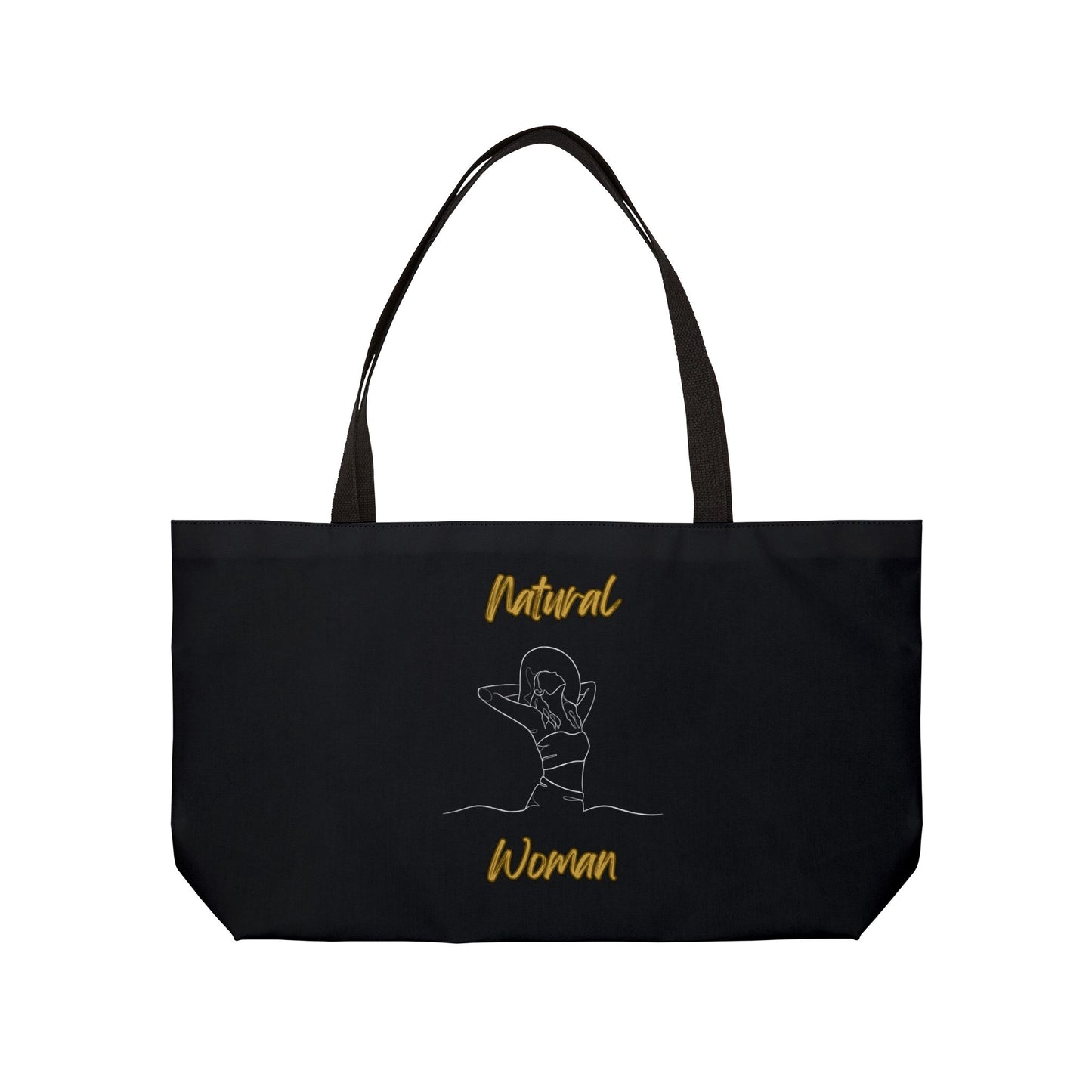 Natural Woman Sun Fun (WL) Weekender Tote Bag BLACK