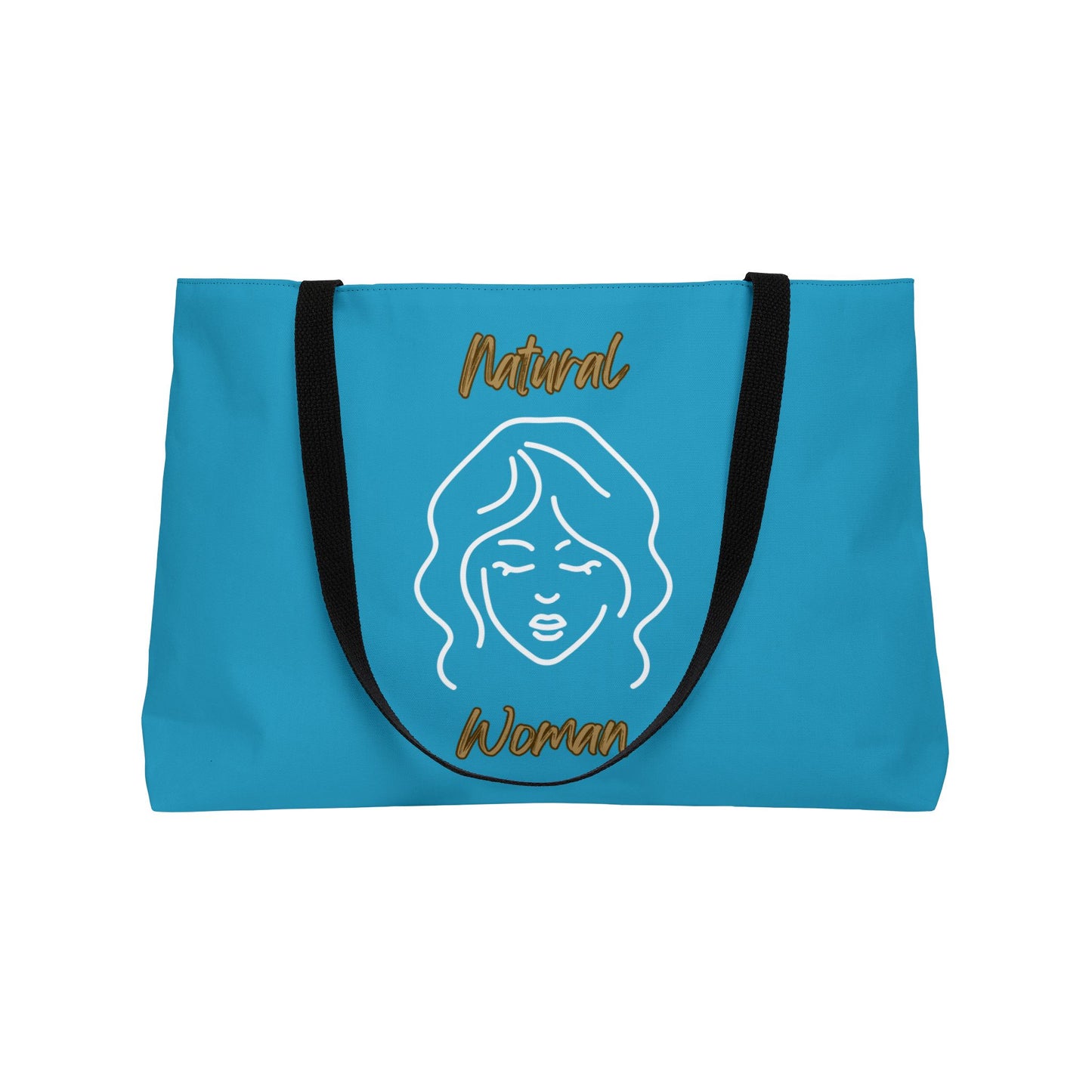 Natural Woman Modest (WL) Weekender Tote Bag TURQUOISE