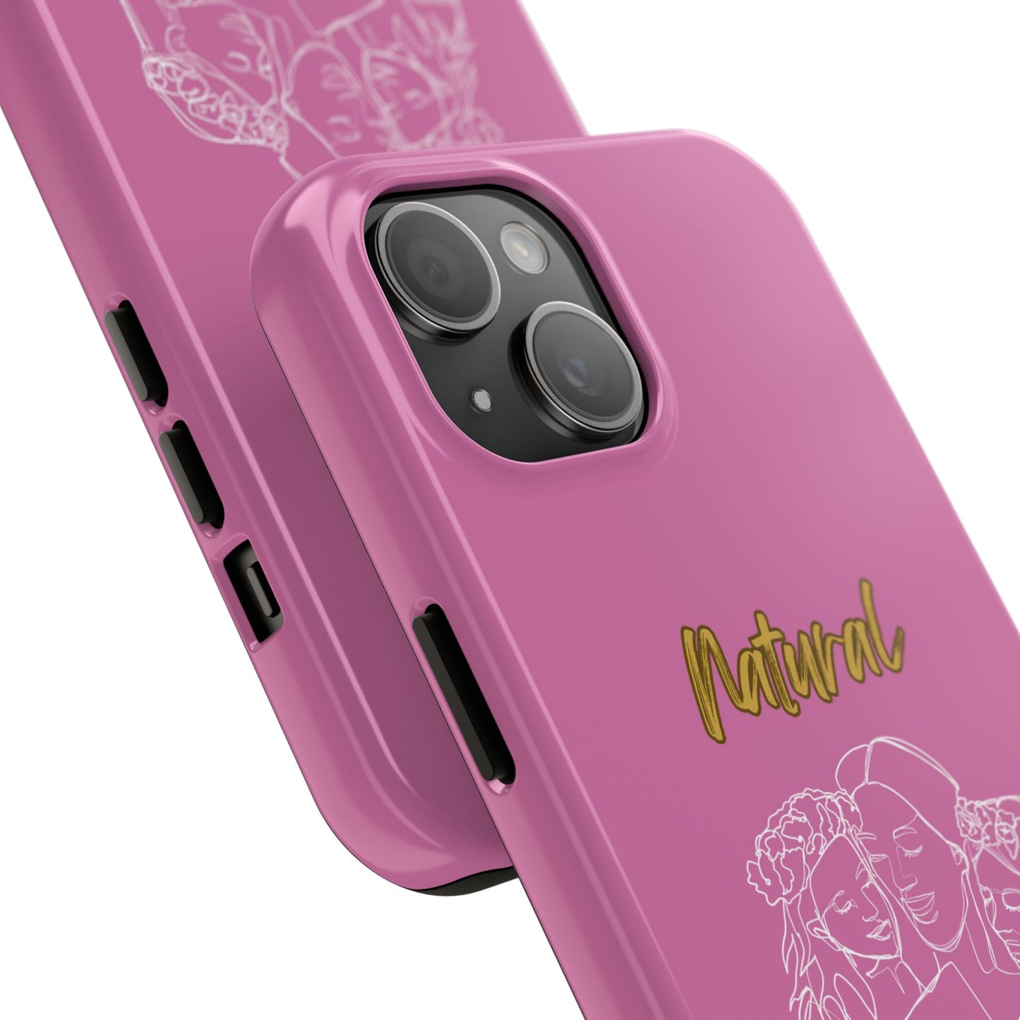 Natural Woman Me & My Girls (WL)Tough Phone Cases LIGHT PINK
