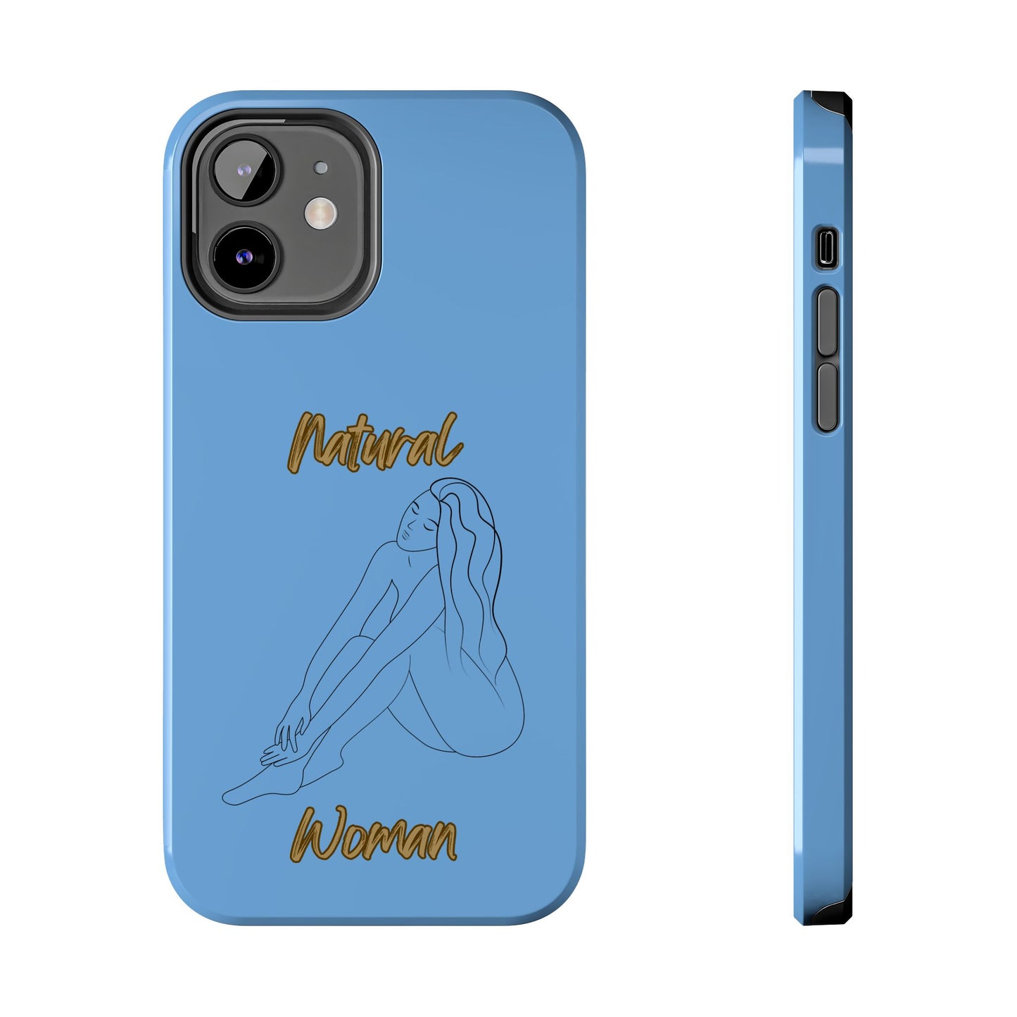 Natural Woman Beauty (BL) Tough Phone Cases LIGHT BLUE