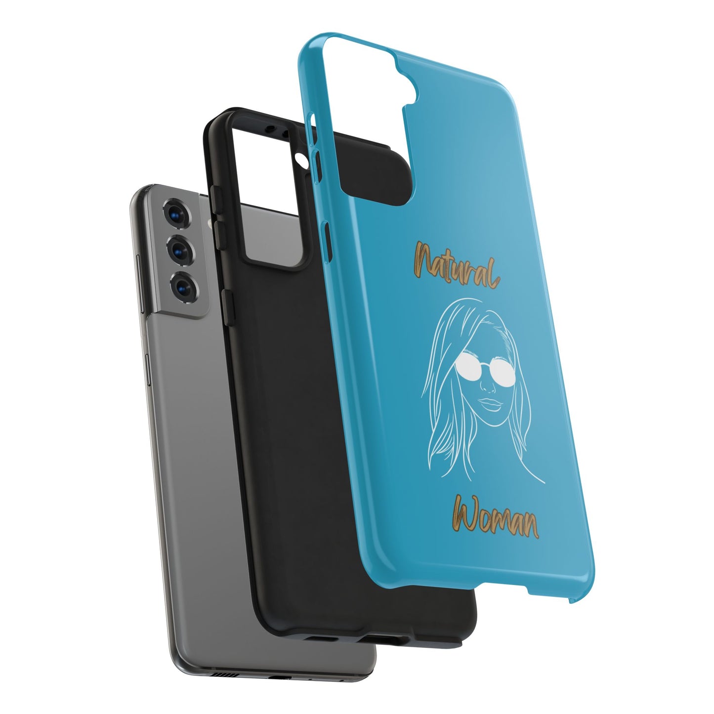 Natural Woman Shades (WL)Tough Phone Cases TURQUOISE