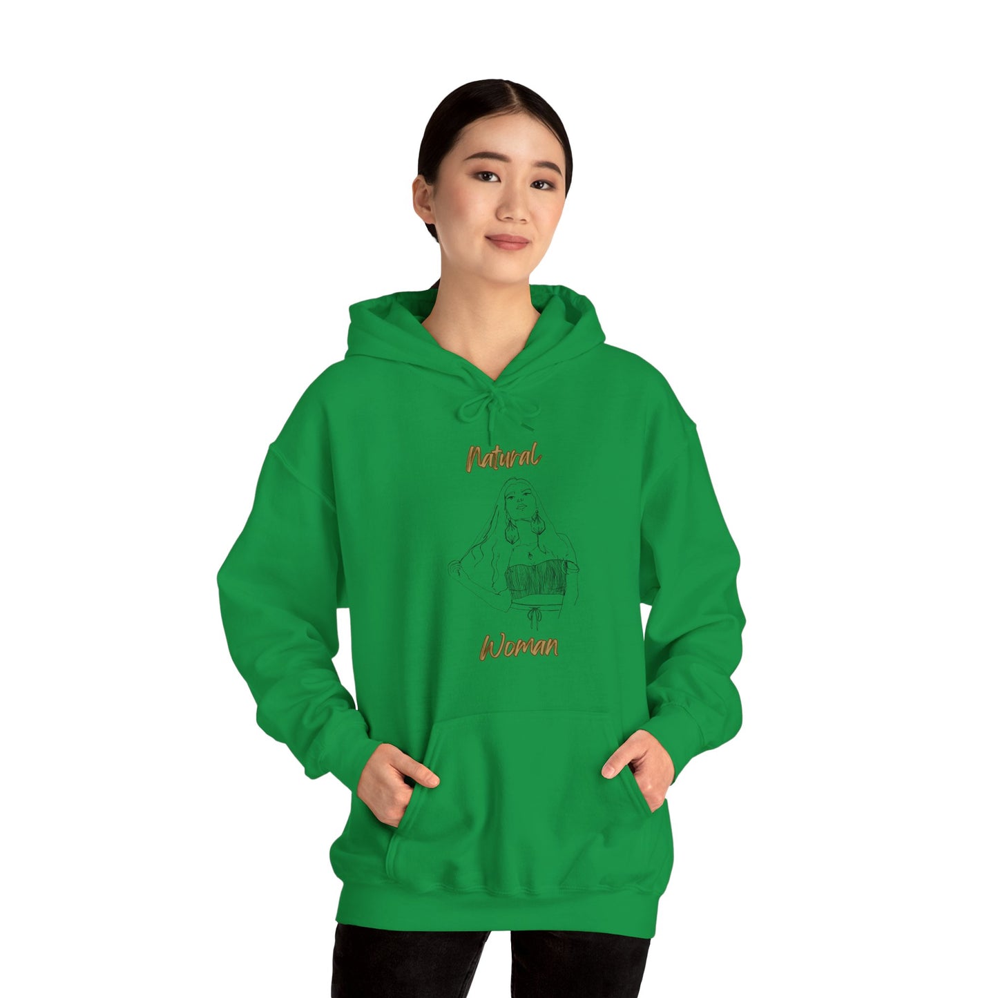 Natural Woman Thinking (BL) Hoodie