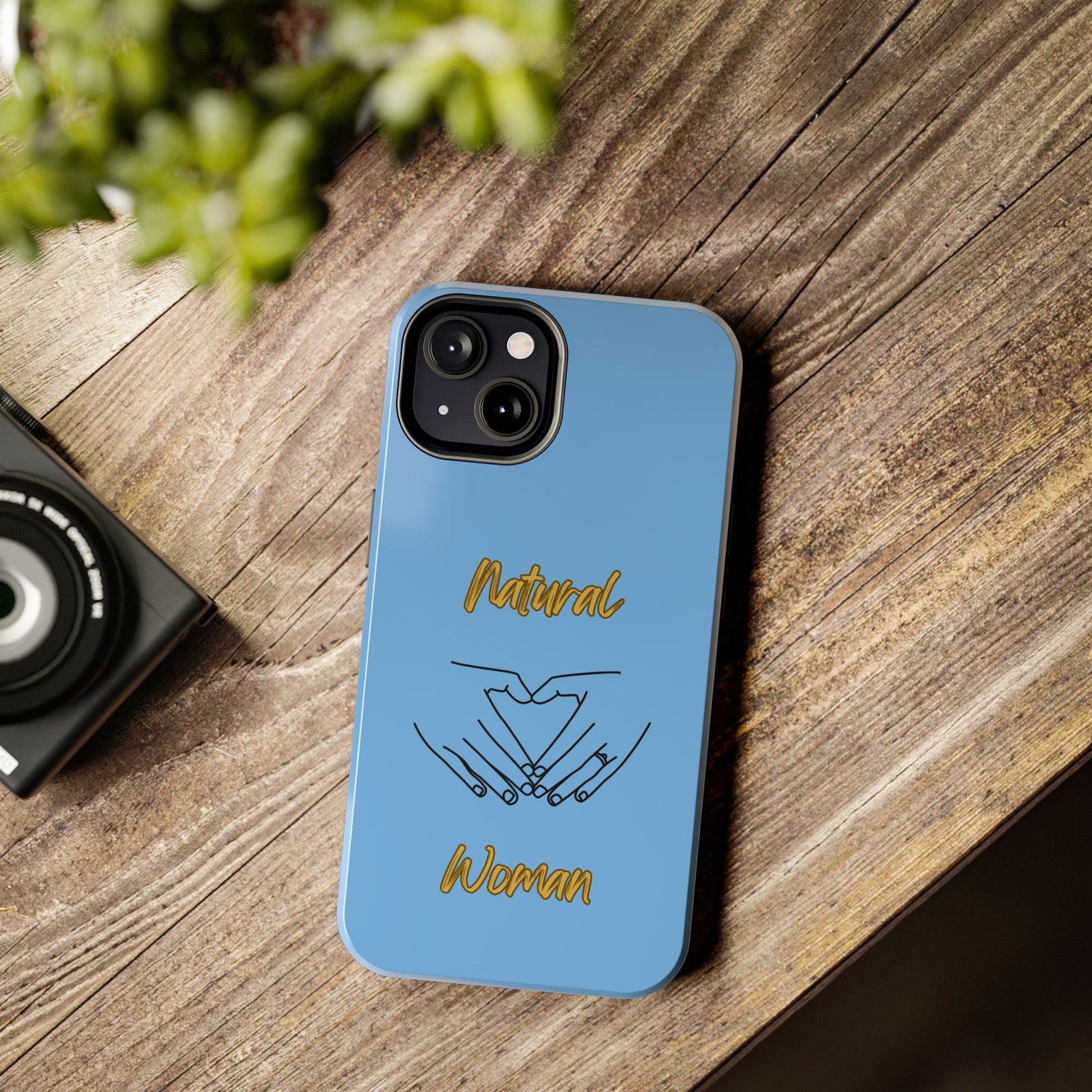 Natural Woman I Love You (BL)Tough Phone Cases LIGHT BLUE