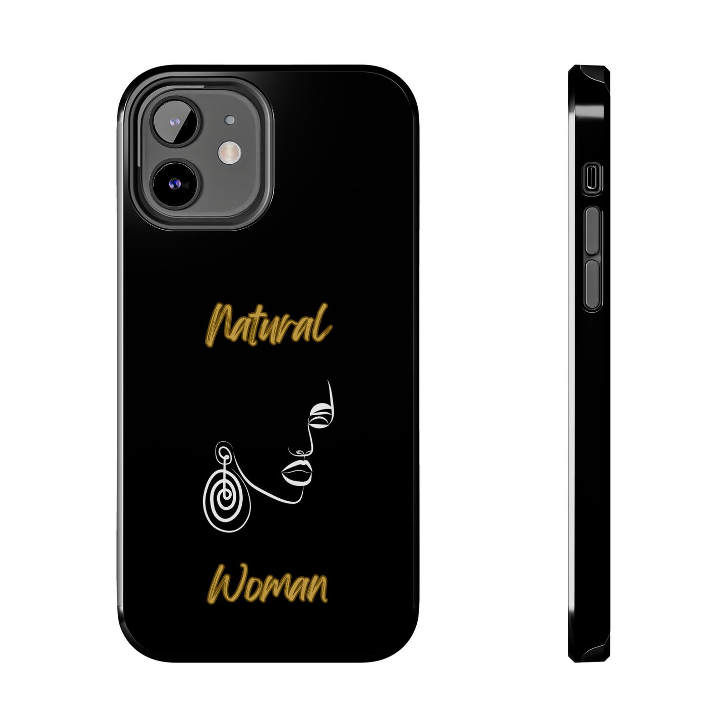 Natural Woman Music In My Soul (WL)Tough Phone Cases BLACK