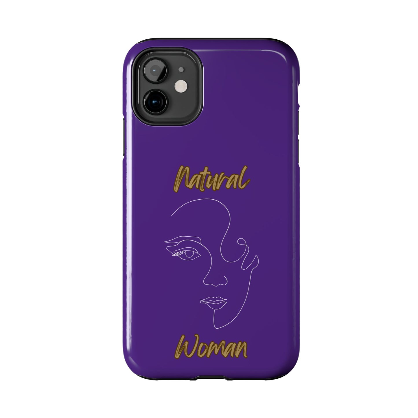 Natural Woman Looking (WL)Tough Phone Cases PURPLE