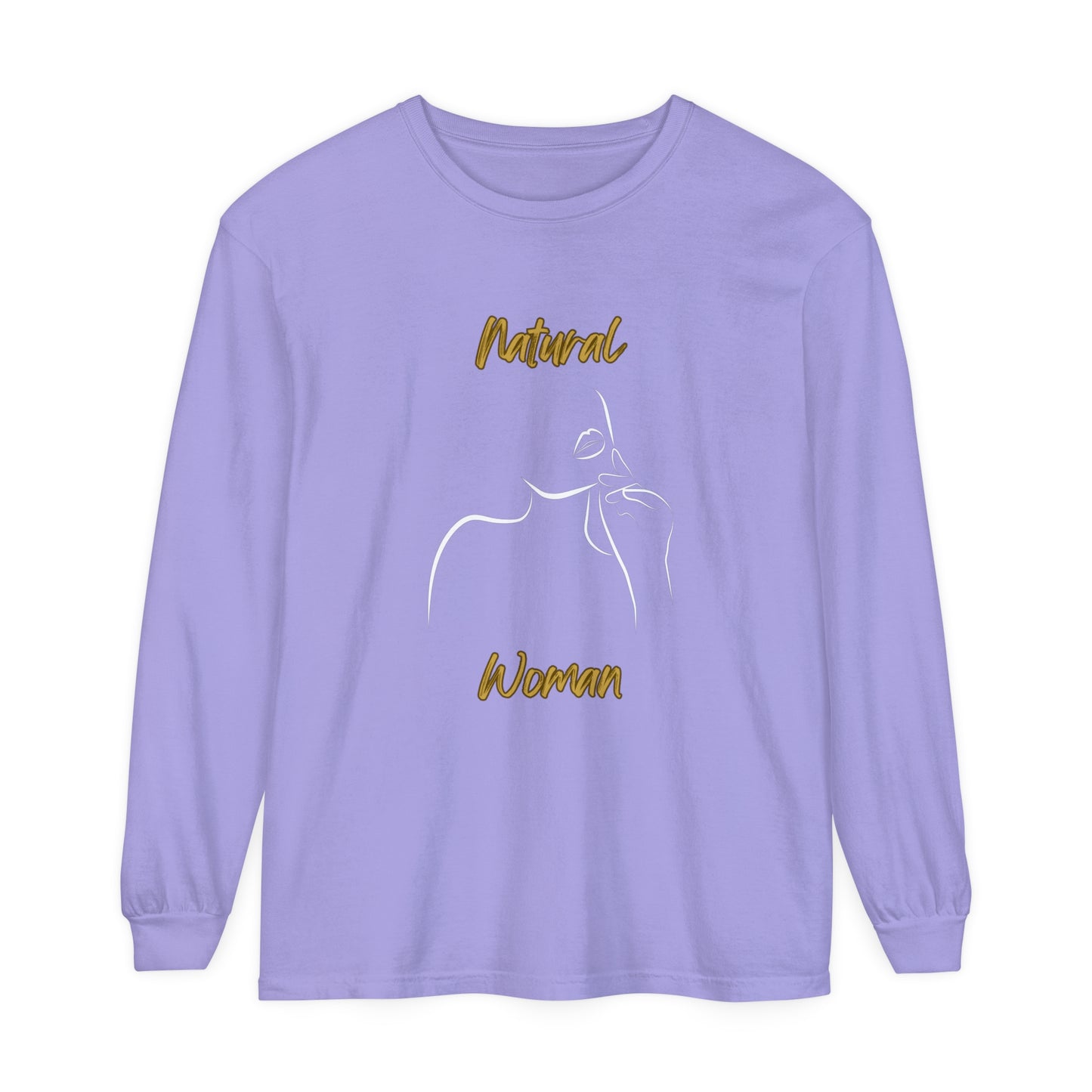 Natural Woman Chin Up (WL) Long Sleeve T-Shirt