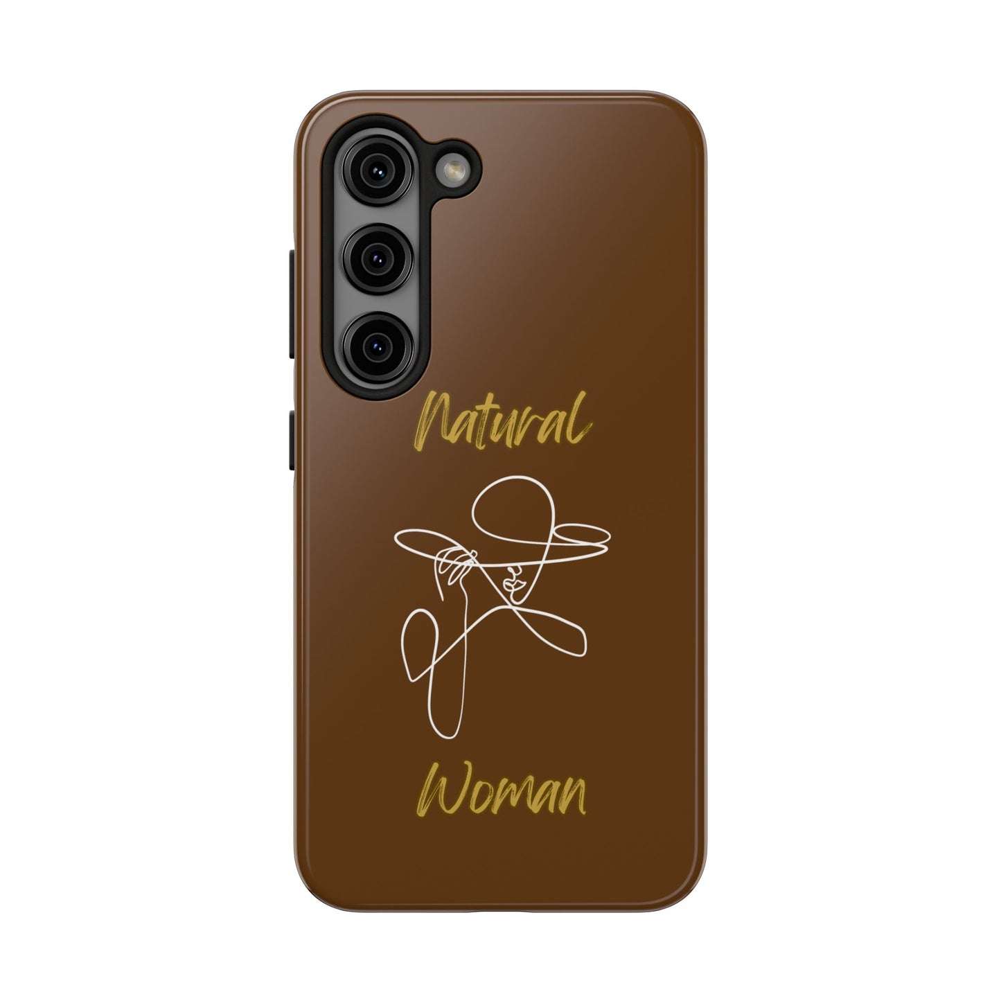 Natural Woman An Original (WL)Tough Phone Cases BROWN