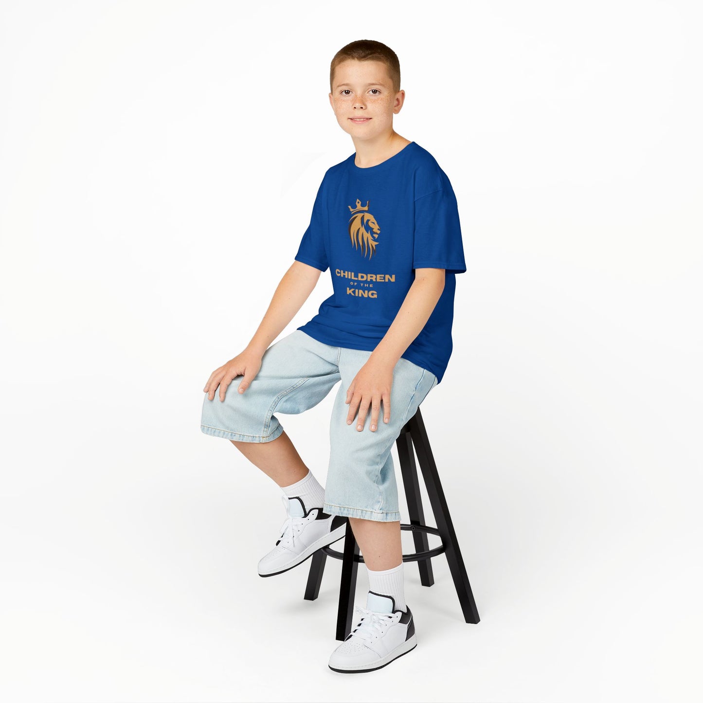 Children of the King Inspirational Kids Cotton T-Shirt (BRL)
