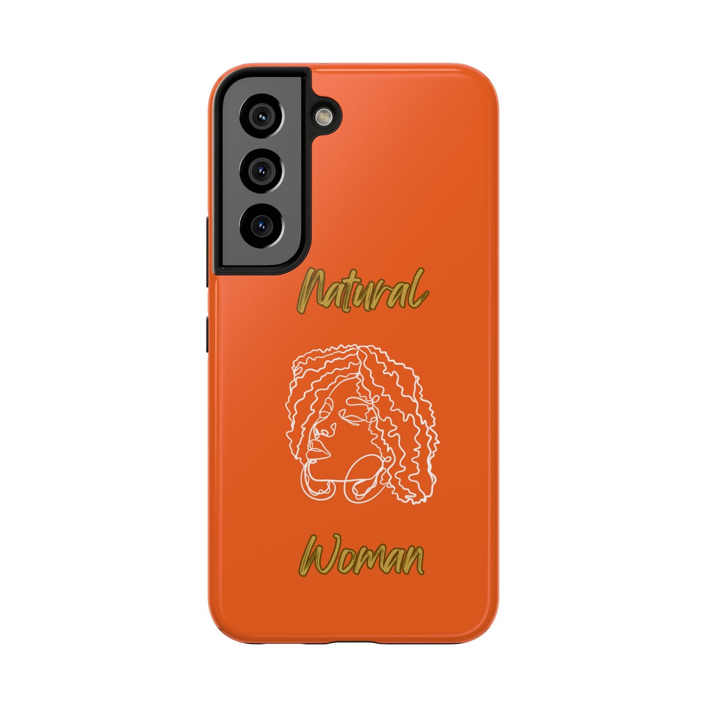 Natural Woman Naturally Me (WL)Tough Phone Cases ORANGE