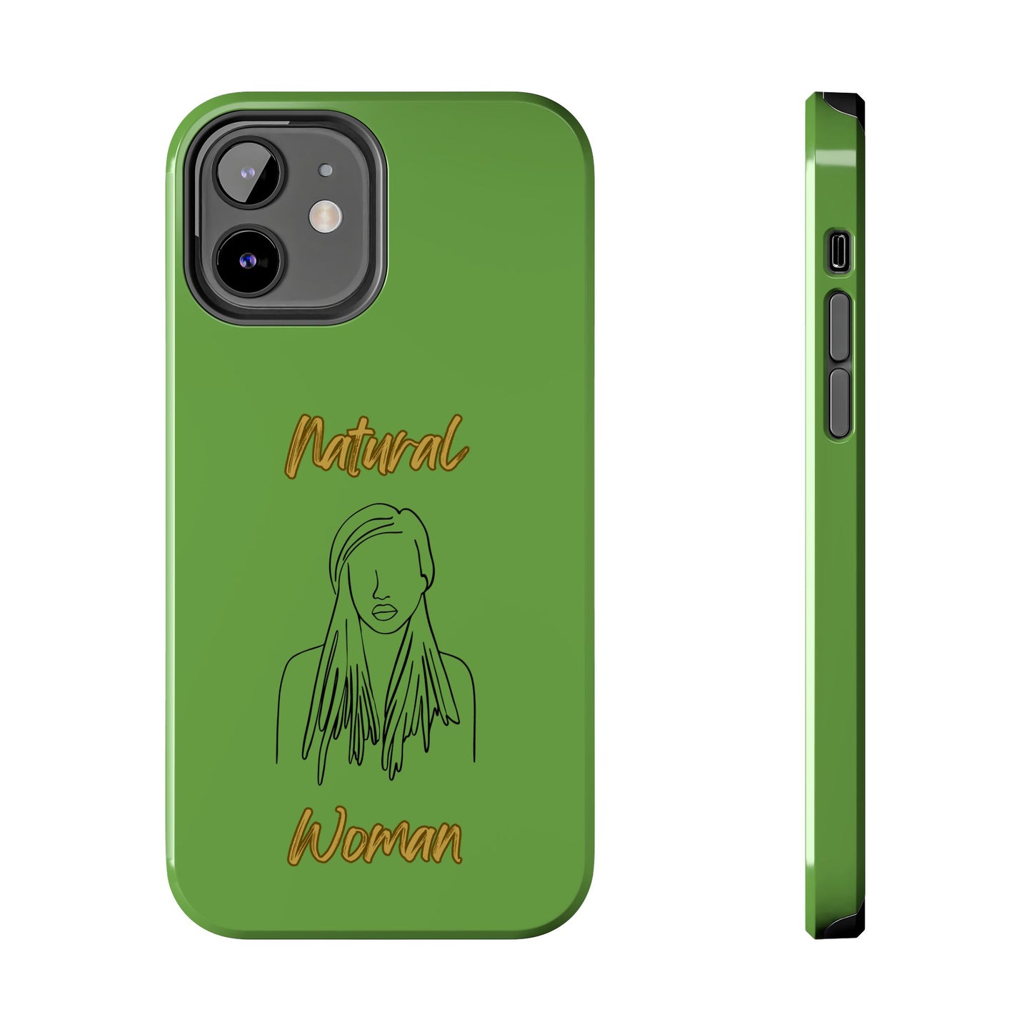 Natural Woman Content (BL)Tough Phone Cases GREEN