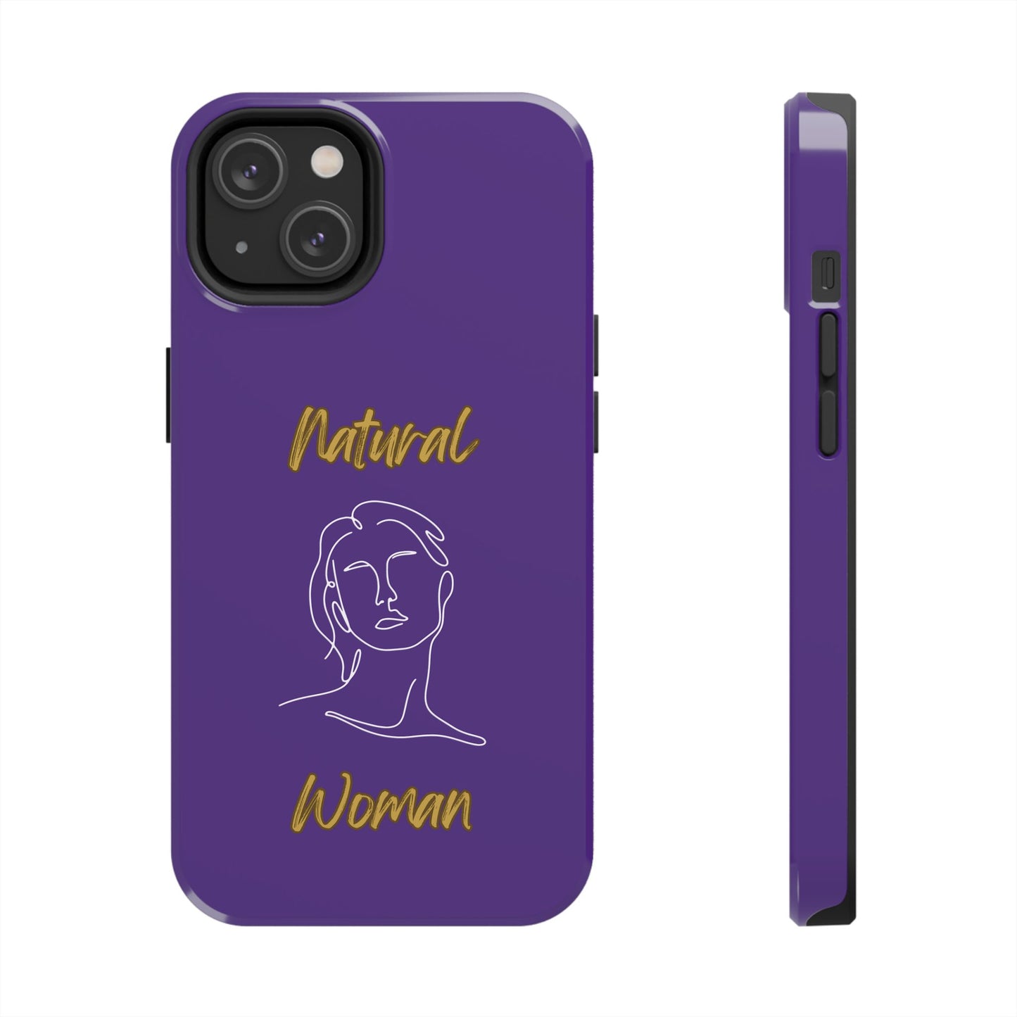 Natural Woman Hello (WL)Tough Phone Cases PURPLE