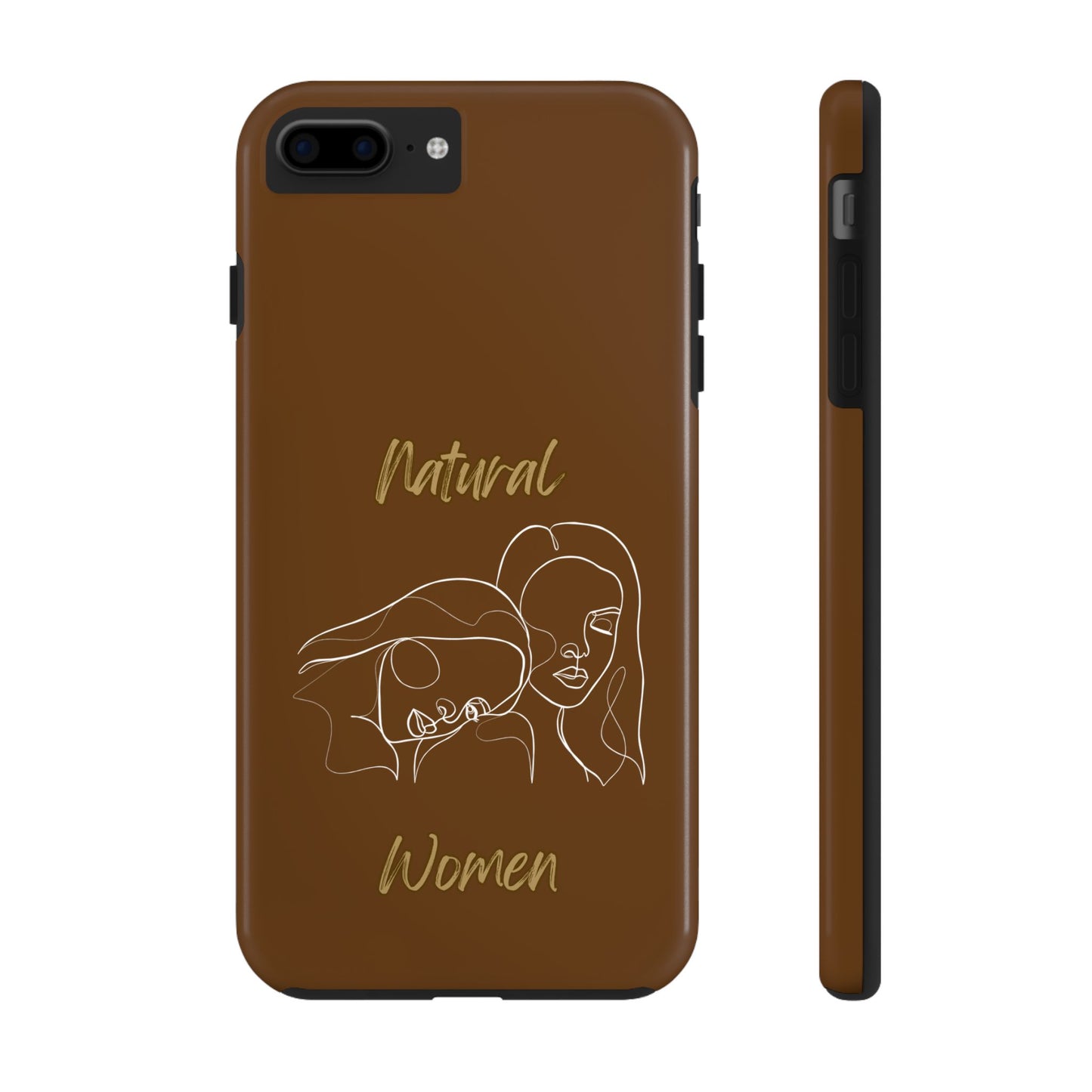 Natural Woman Sisters (WL)Tough Phone Cases BROWN