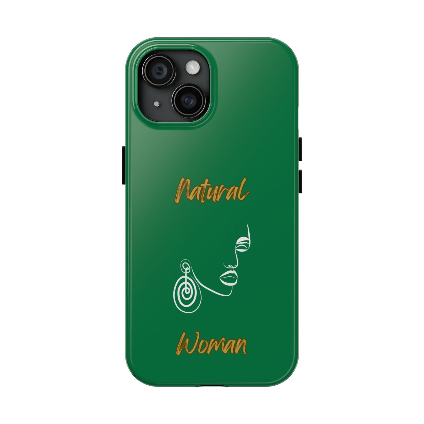 Natural Woman Music In My Soul (WL)Tough Phone Cases DARK GREEN