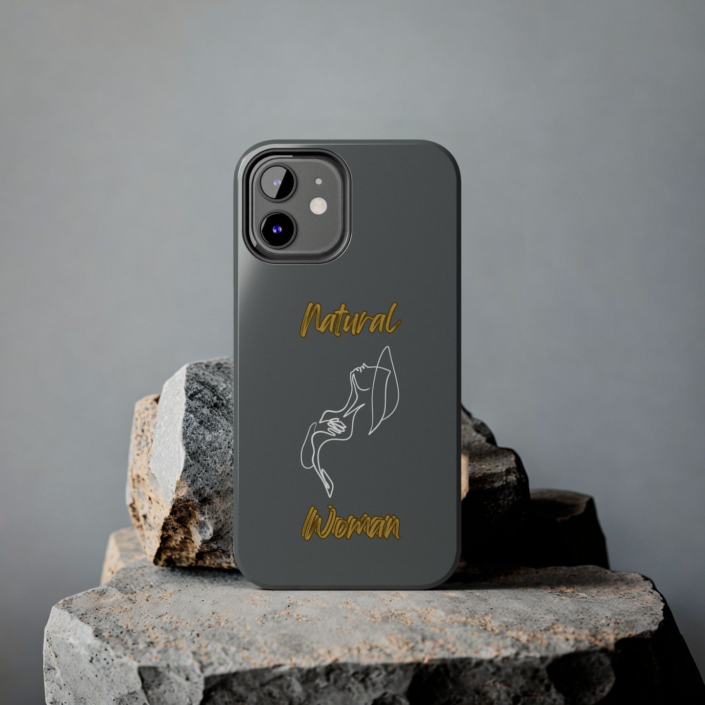 Natural Woman Free (WL)Tough Phone Cases DARK GREY