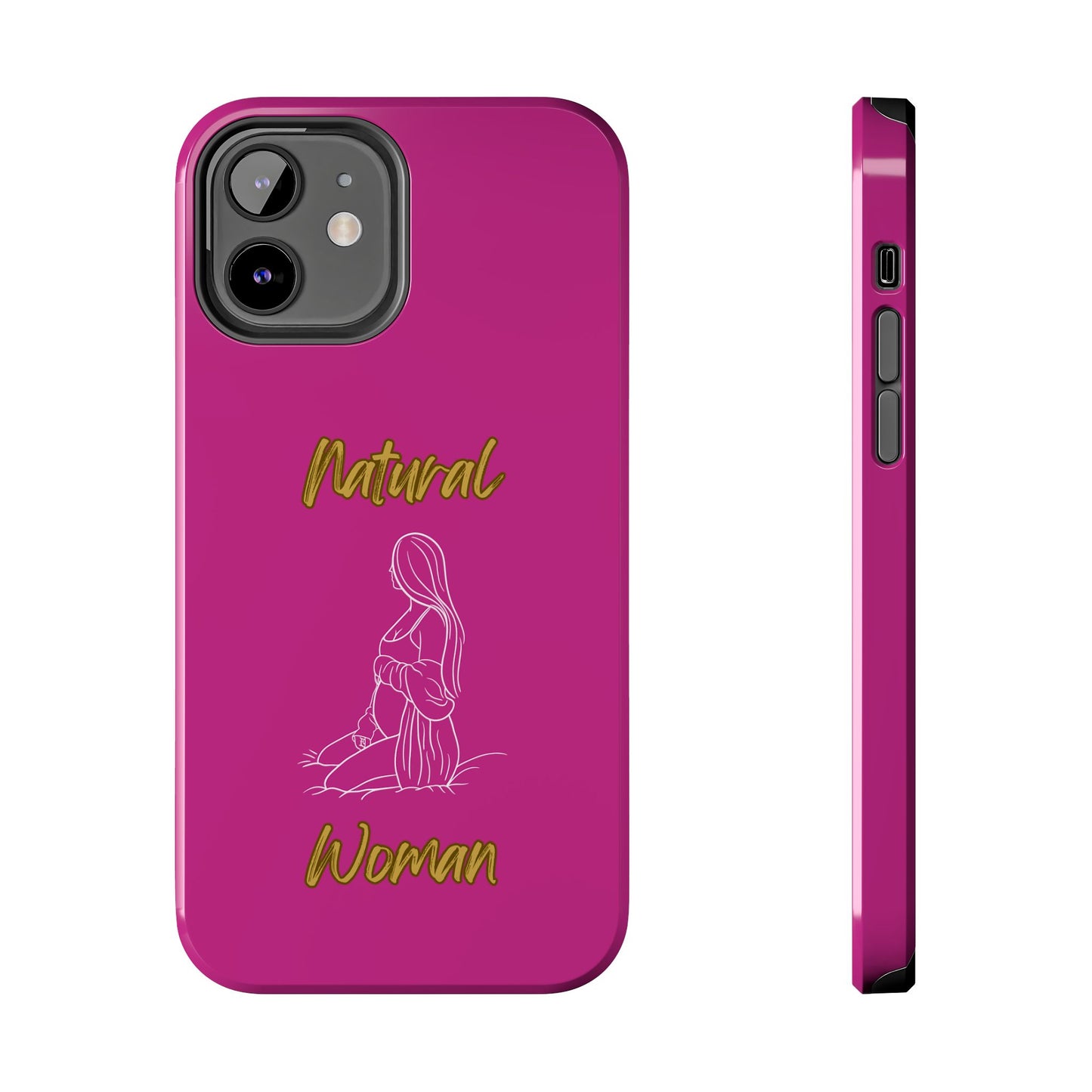 Natural Woman Expecting (WL)Tough Phone Cases PINK