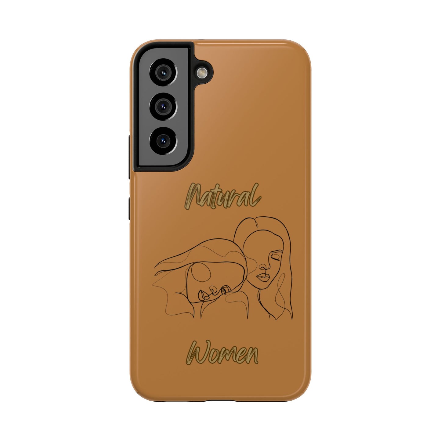 Natural Woman Sisters (BL)Tough Phone Cases LIGHT BROWN