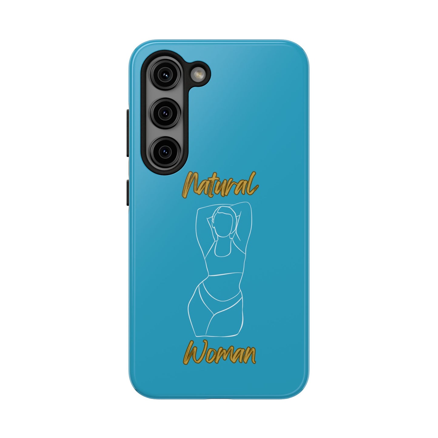 Natural Woman I Love Me (WL)Tough Phone Cases TURQUOISE