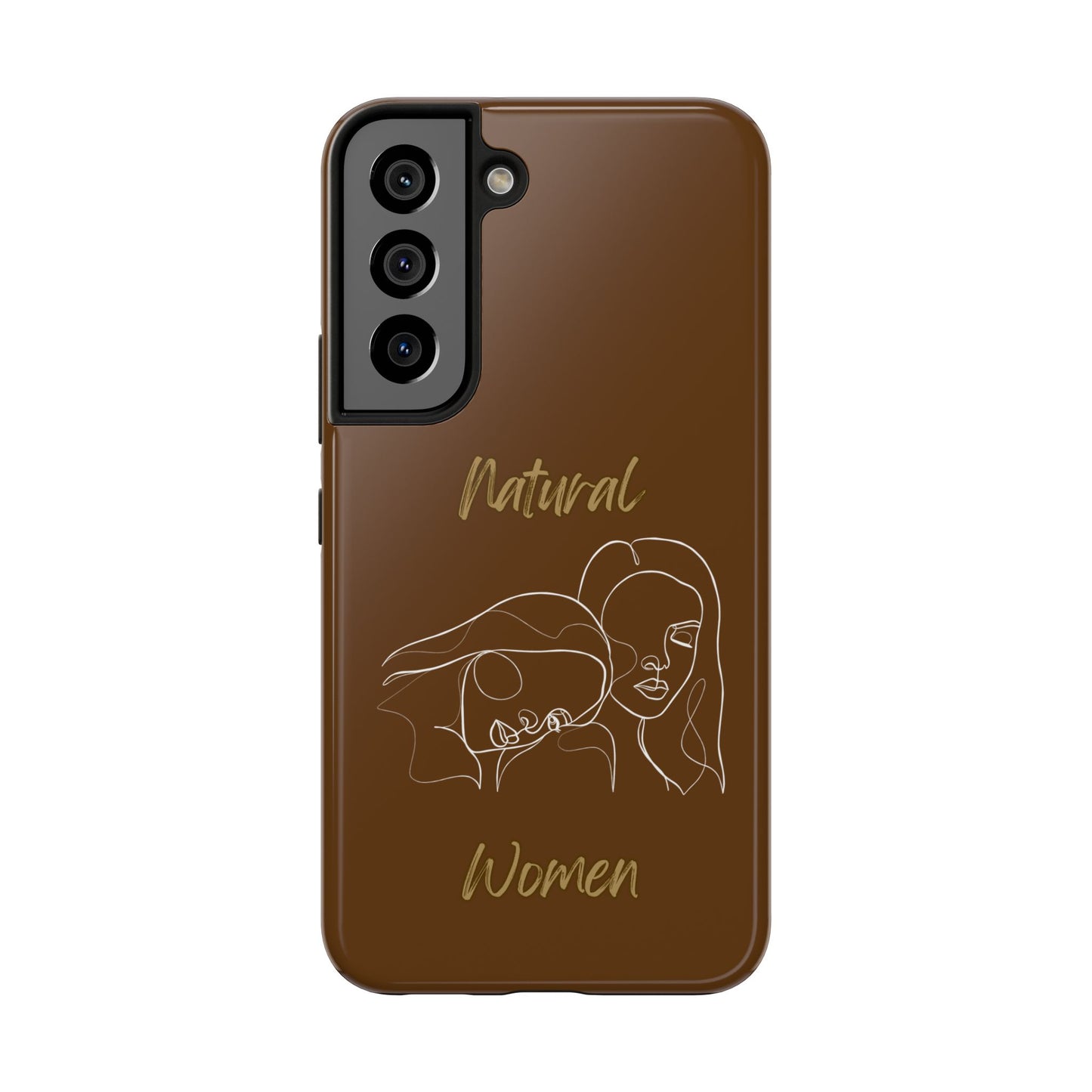 Natural Woman Sisters (WL)Tough Phone Cases BROWN