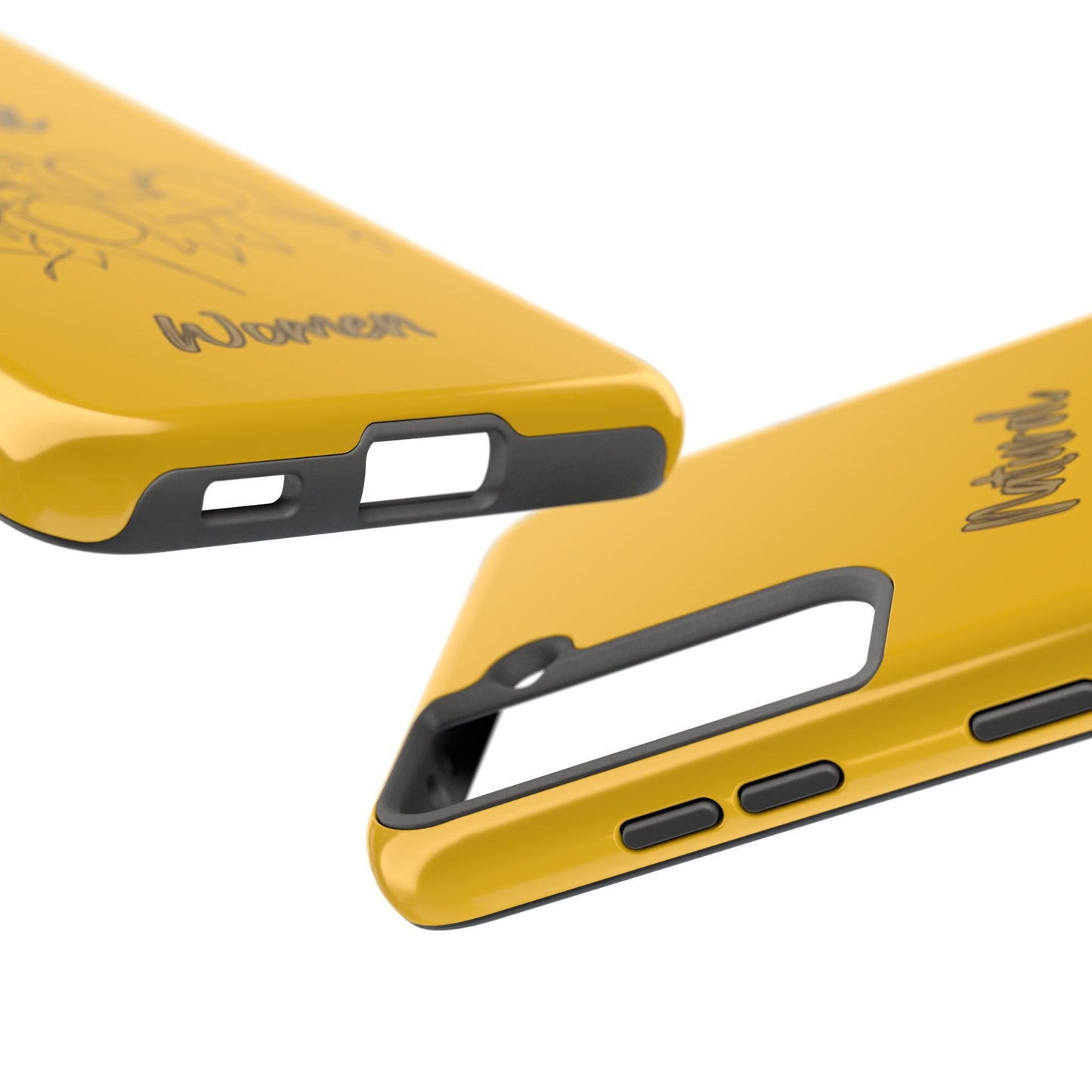 Natural Woman Professionals (BL)Tough Phone Cases YELLOW