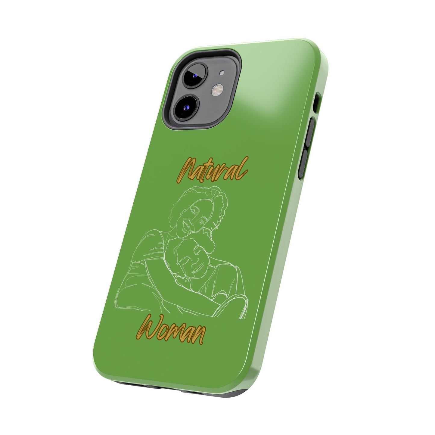 Natural Woman Loving Embrace (WL)Tough Phone Cases GREEN