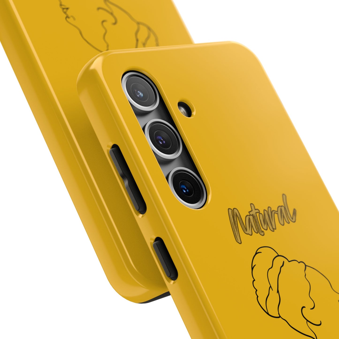 Natural Woman Mixed (BL)Tough Phone Cases YELLOW