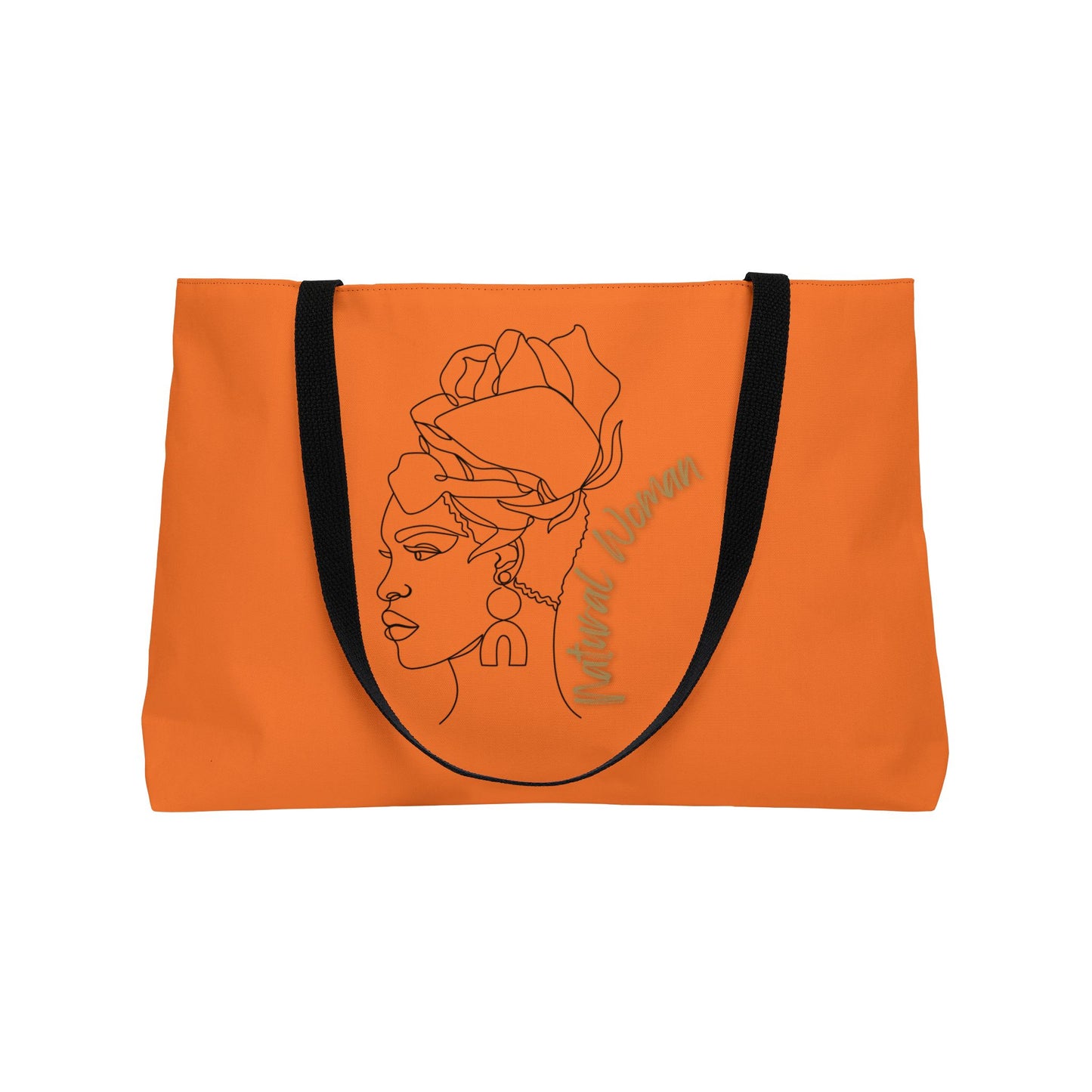 Natural Woman Flower Wrap (BL) Weekender Tote Bag CRUSTA