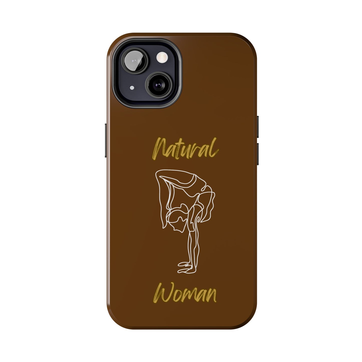 Natural Woman Flexible (WL)Tough Phone Cases BROWN