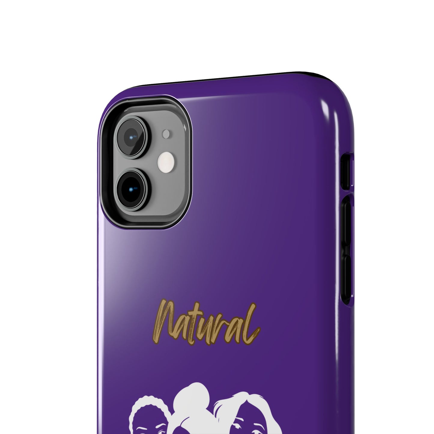 Natural Women Laughing Friends (WL)Tough Phone Cases PURPLE