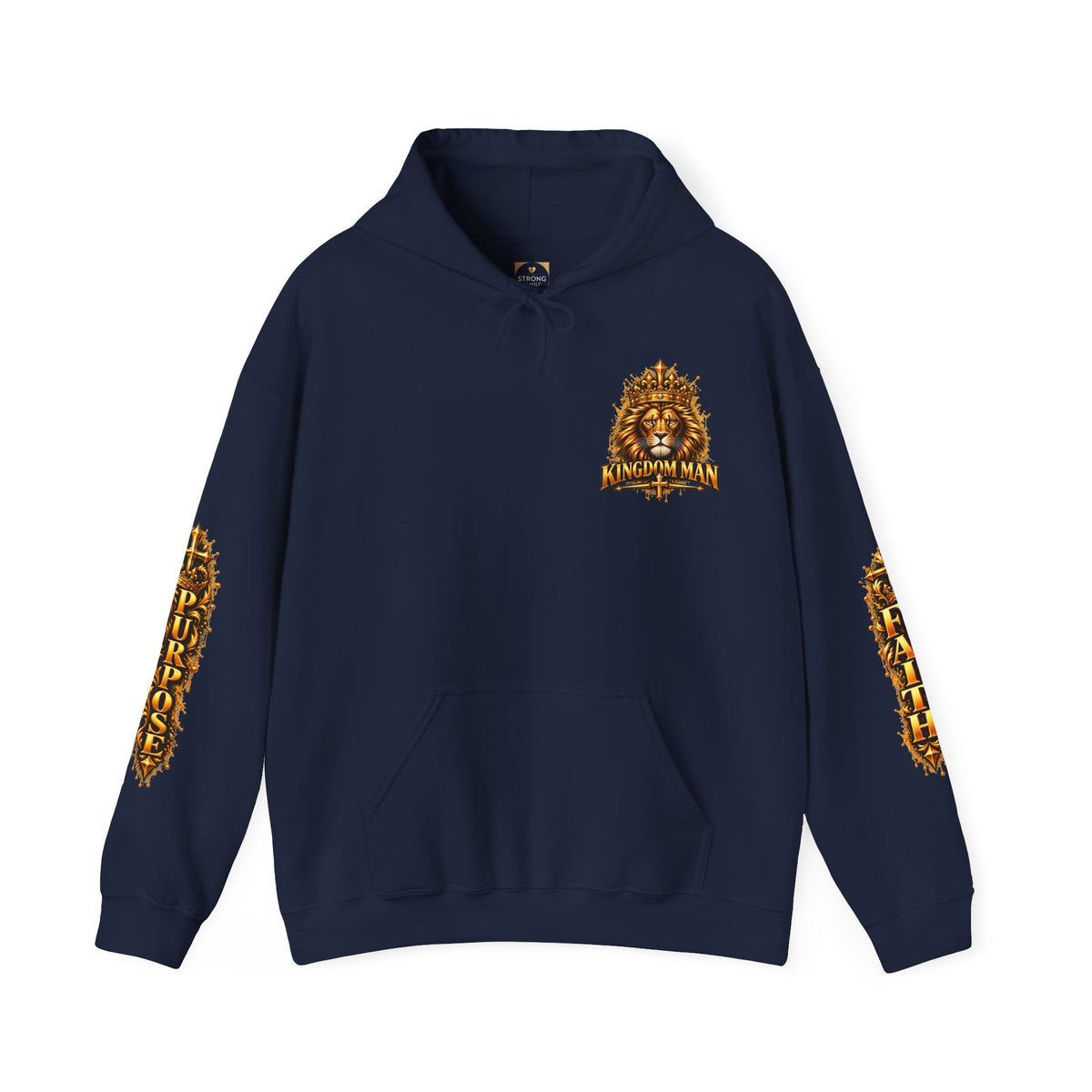 KINGDOM MAN™ Crowned Lion Hoodie