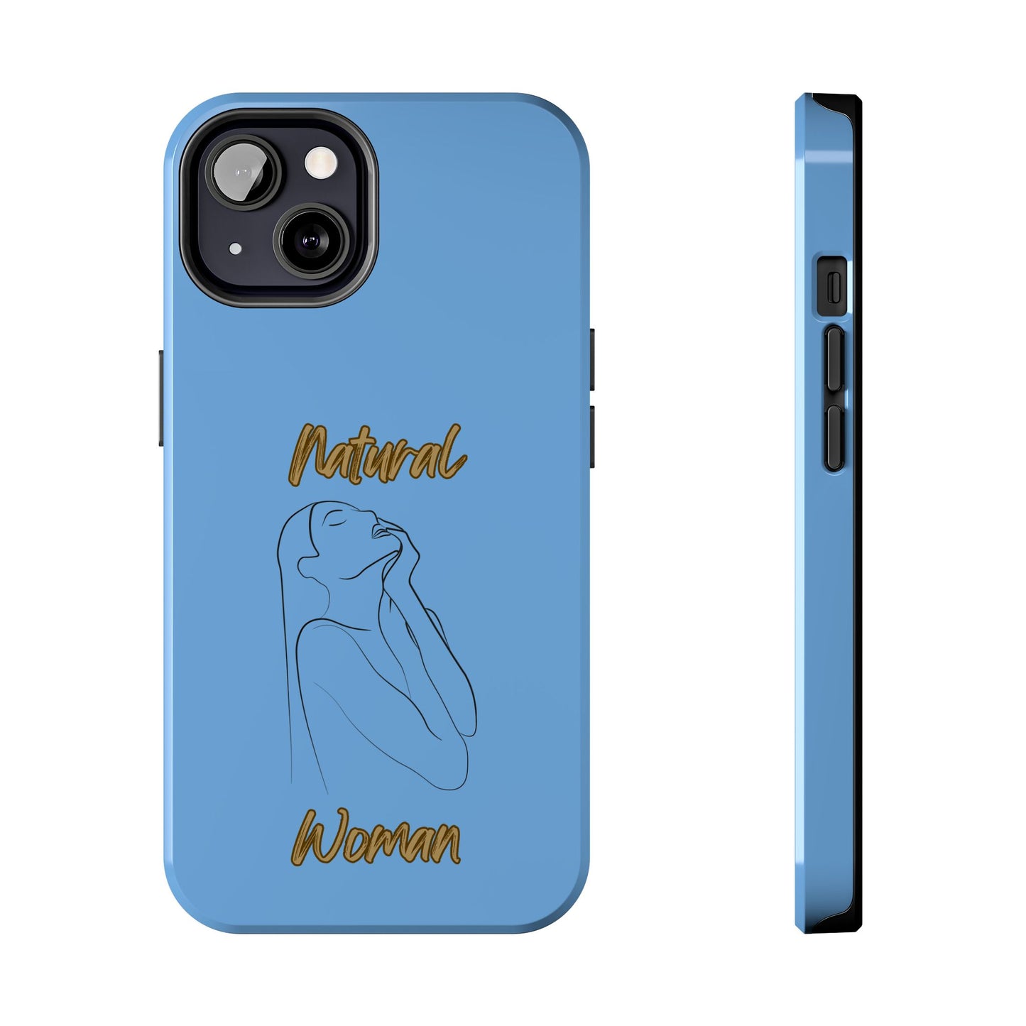 Natural Woman Thank You (BL) Tough Phone Cases LIGHT BLUE