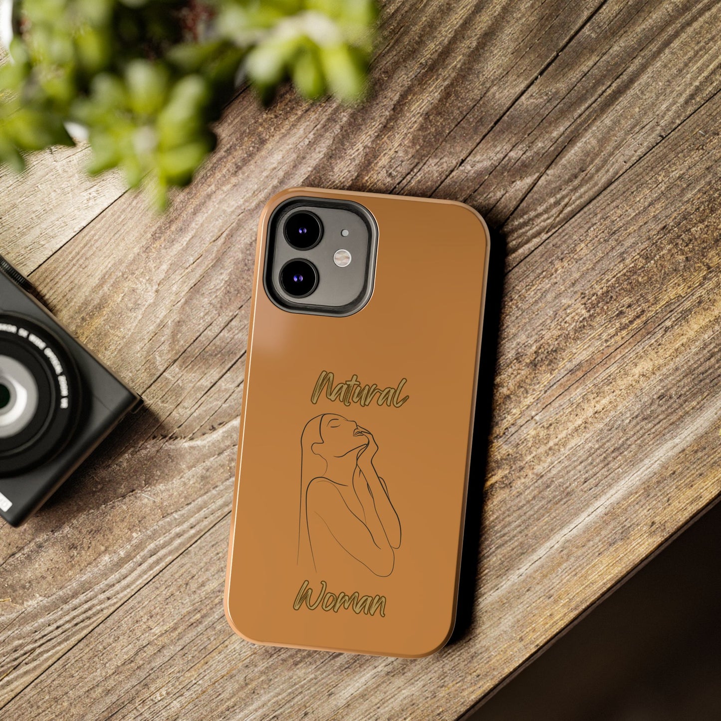 Natural Woman Thank You (BL) Tough Phone Cases LIGHT BROWN