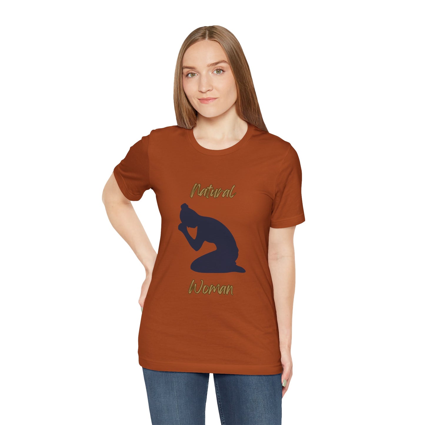 Natural Woman Pray (BL) Short Sleeve T-Shirt