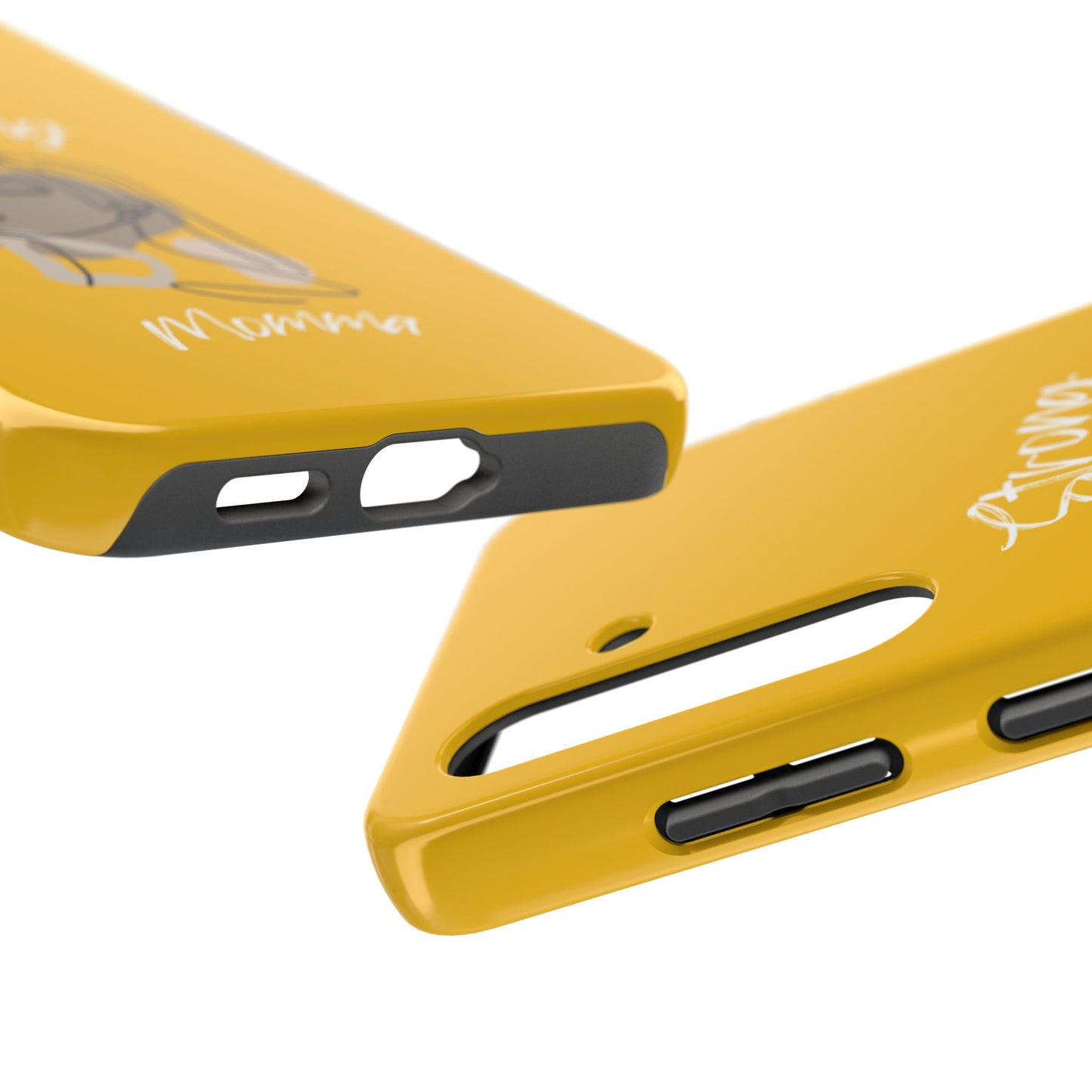 Strong Momma (WL) Tough Phone Cases YELLOW