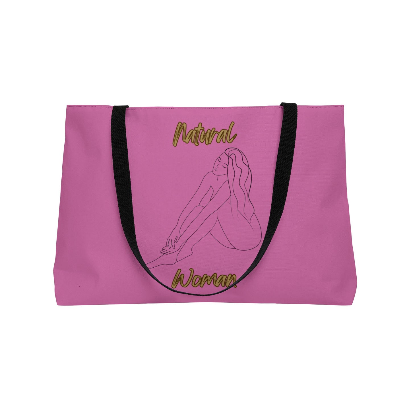 Natural Woman Beauty (BL) Weekender Tote Bag LIGHT PINK