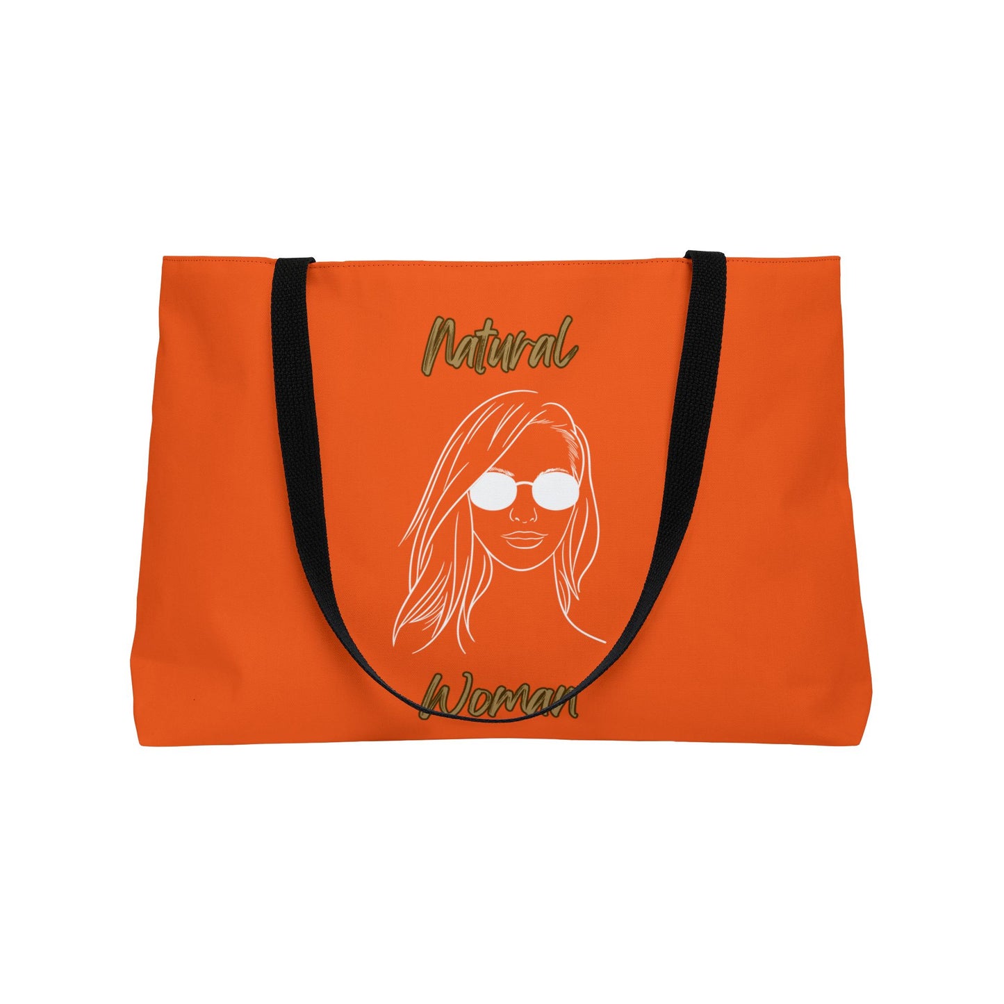 Natural Woman Shades (WL) Weekender Tote Bag ORANGE