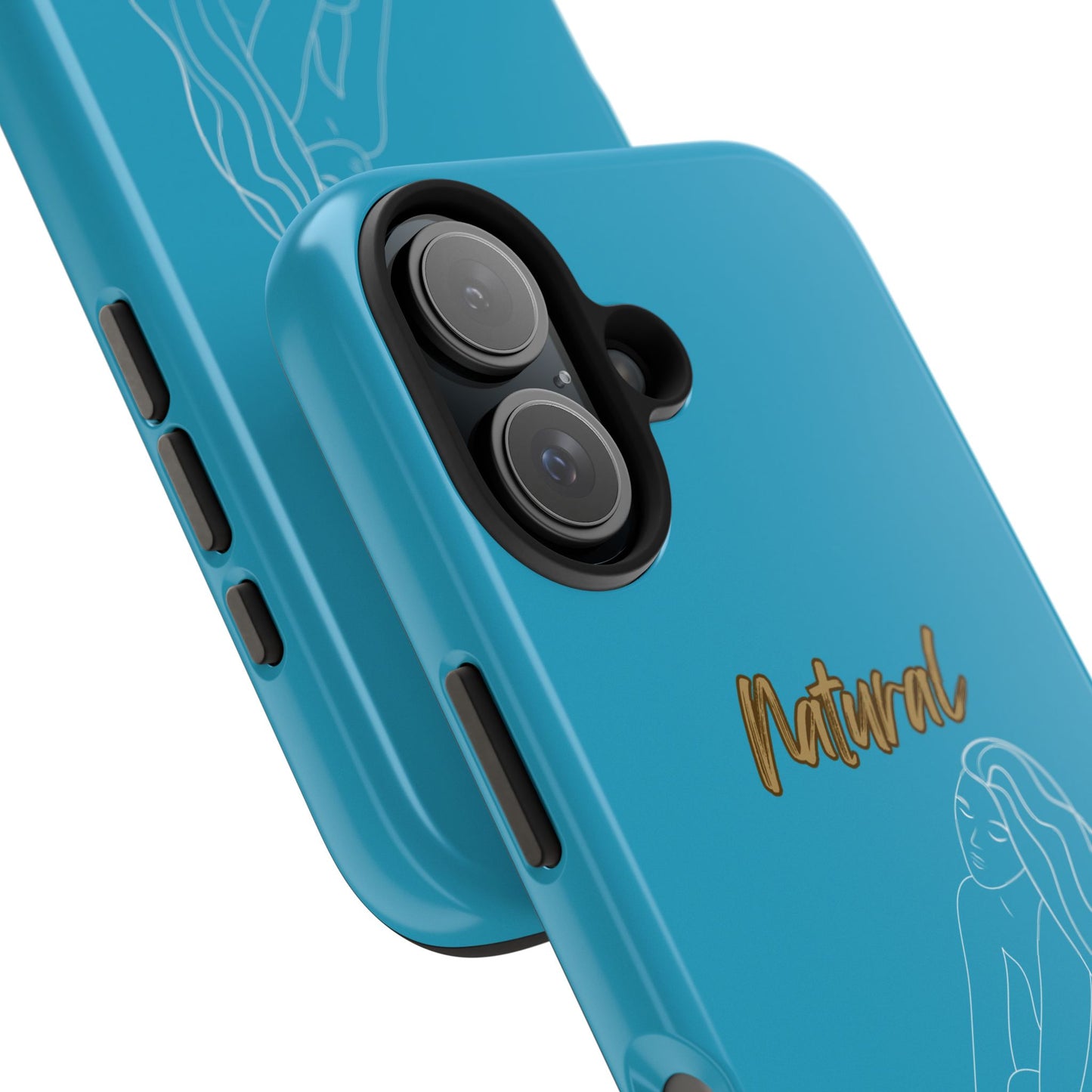 Natural Woman Beauty (WL) Tough Phone Cases TURQUOISE