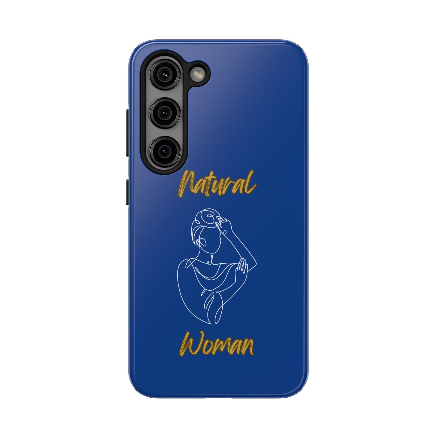 Natural Woman Style (WL)Tough Phone Cases DARK BLUE