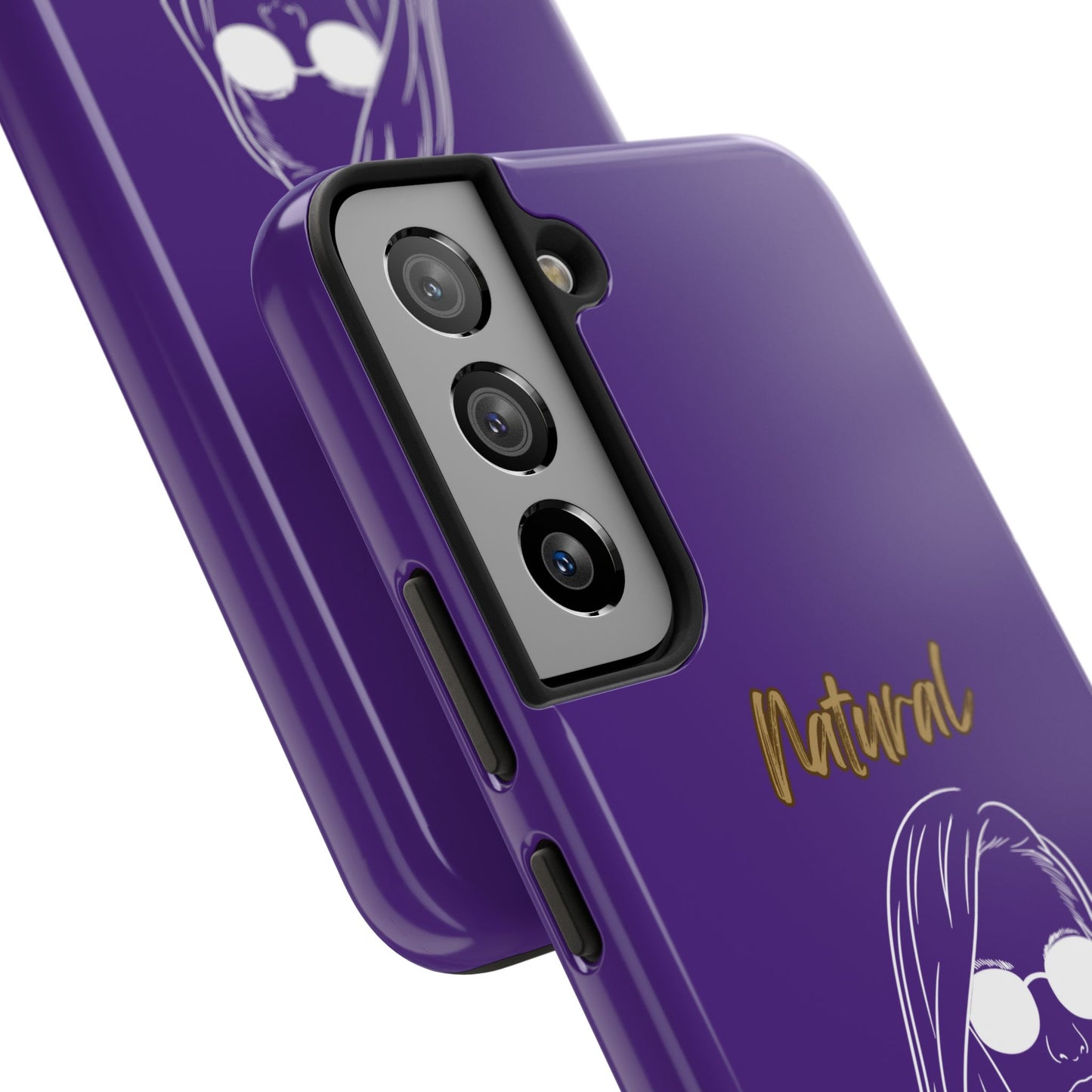Natural Woman Shades (WL)Tough Phone Cases PURPLE