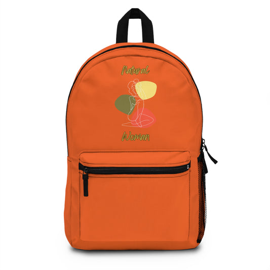 Natural Woman Colorful Pose (WL) Backpack ORANGE