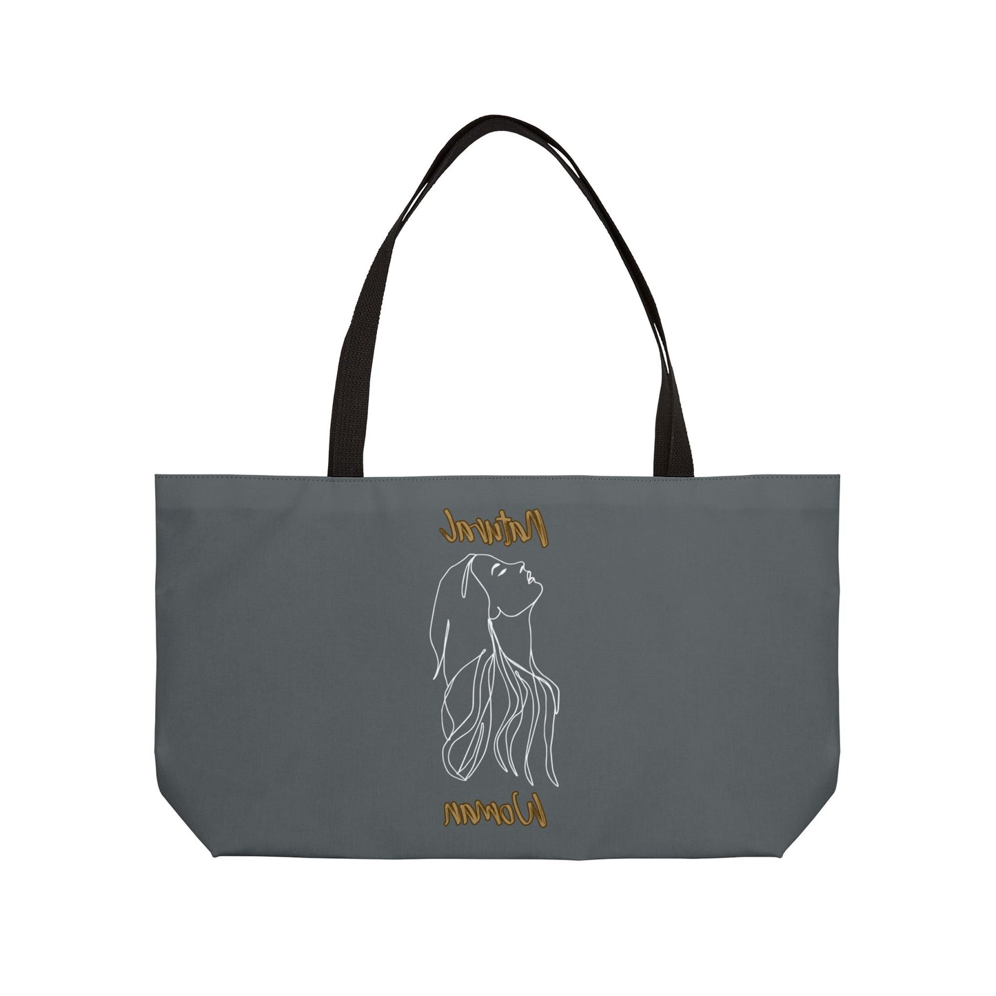 Natural Woman Appreciation (WL) WeekenderTote Bag DARK GREY