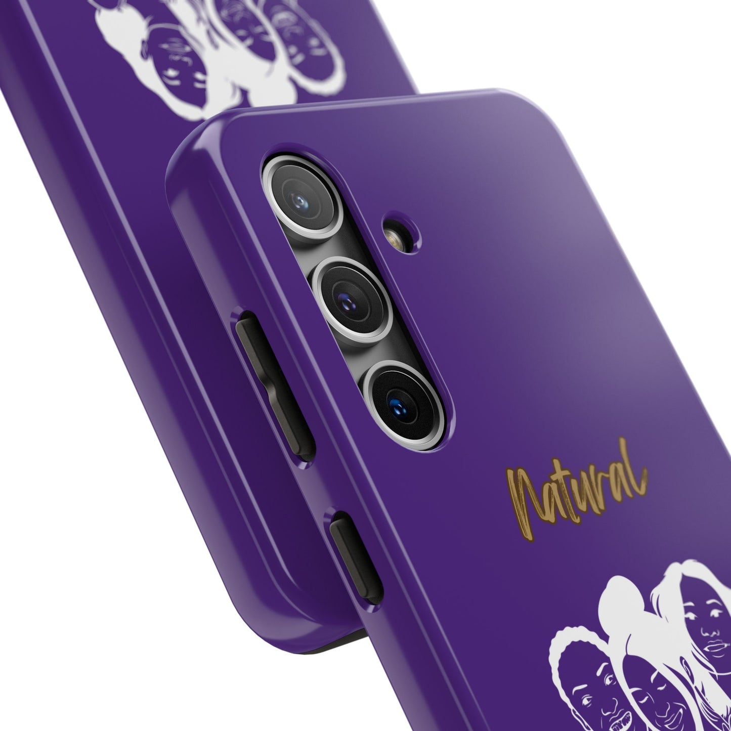 Natural Women Laughing Friends (WL)Tough Phone Cases PURPLE