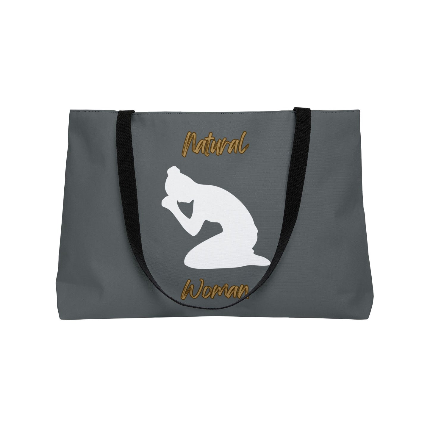 Natural Woman Pray (WL) Weekender Tote Bag DARK GREY