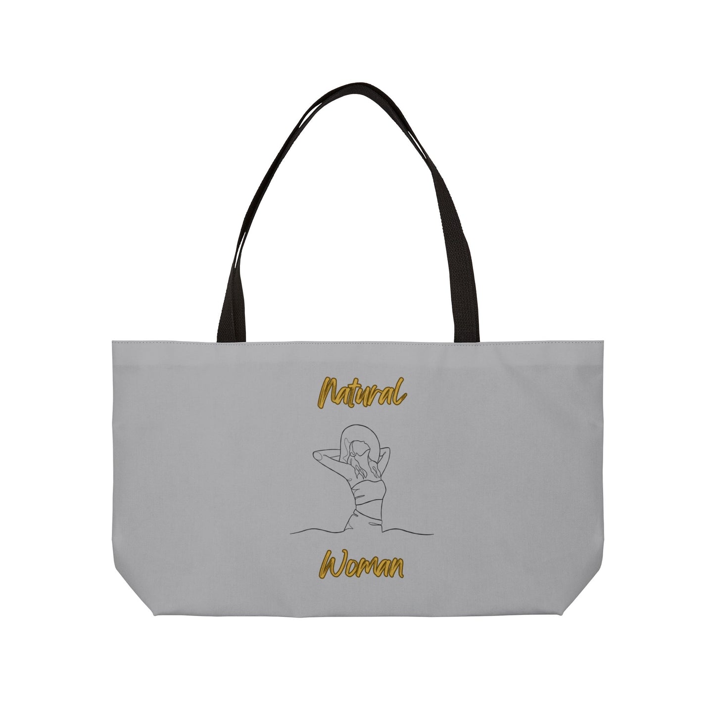 Natural Woman Sun Fun (BL) Weekender Tote Bag LIGHT GREY