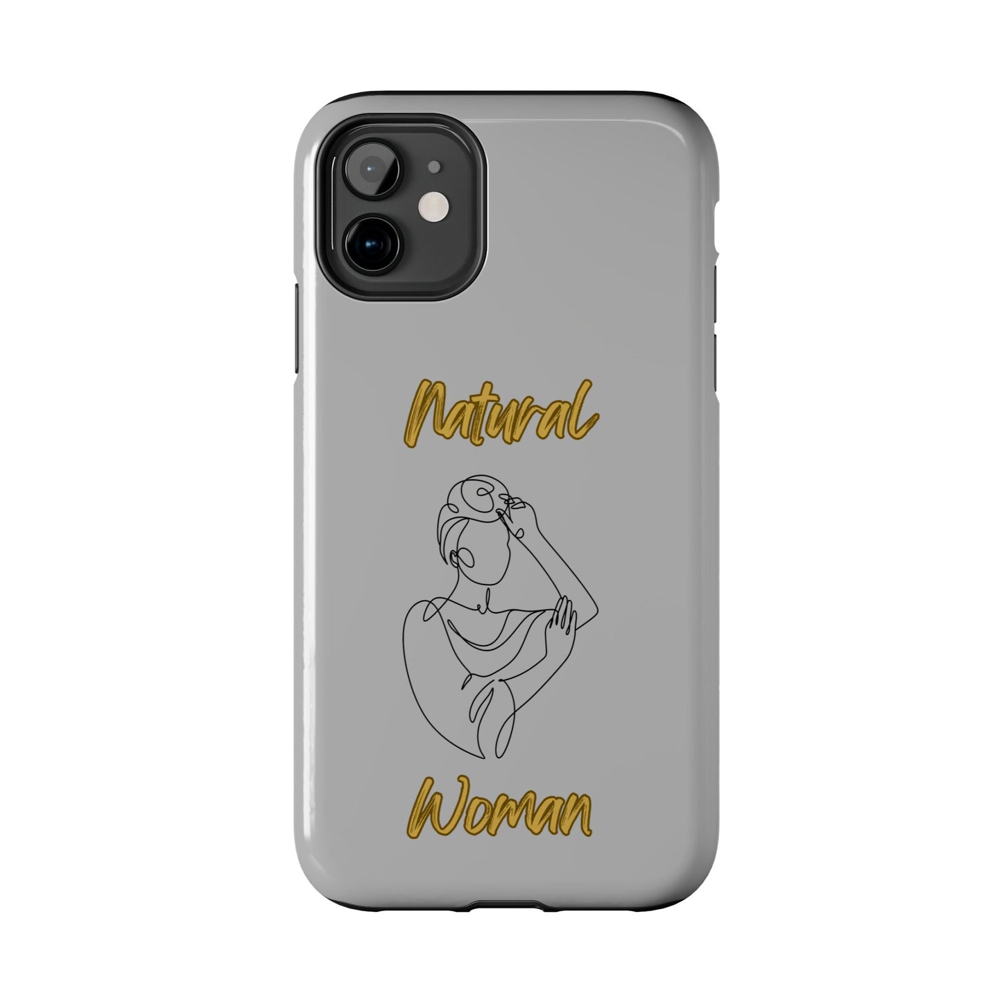 Natural Woman Style (BL)Tough Phone Cases LIGHT GREY