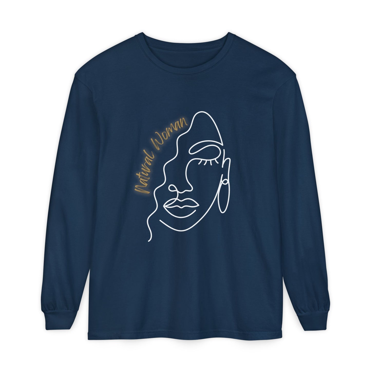 Natural Woman Half Face (WL) Long Sleeve T-Shirt