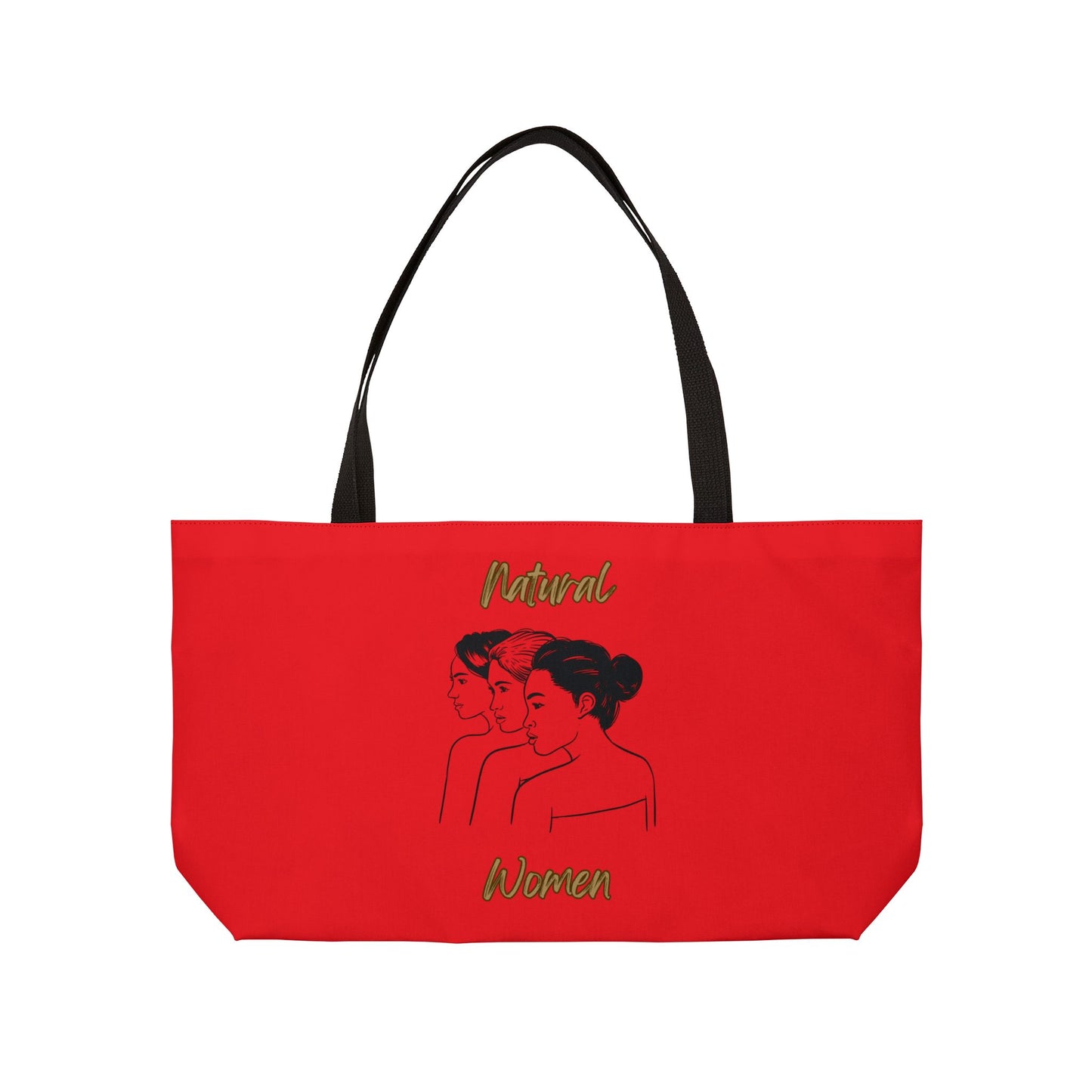 Natural Women United Friends (BL) Weekender Tote Bag RED